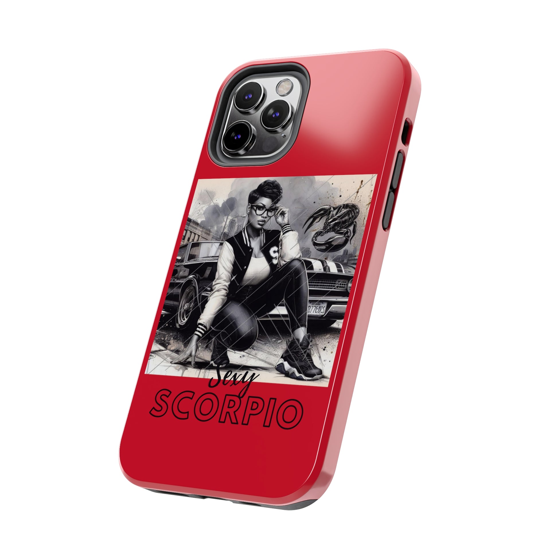 Scorpio Red Tough Phone Cases - Phone Case