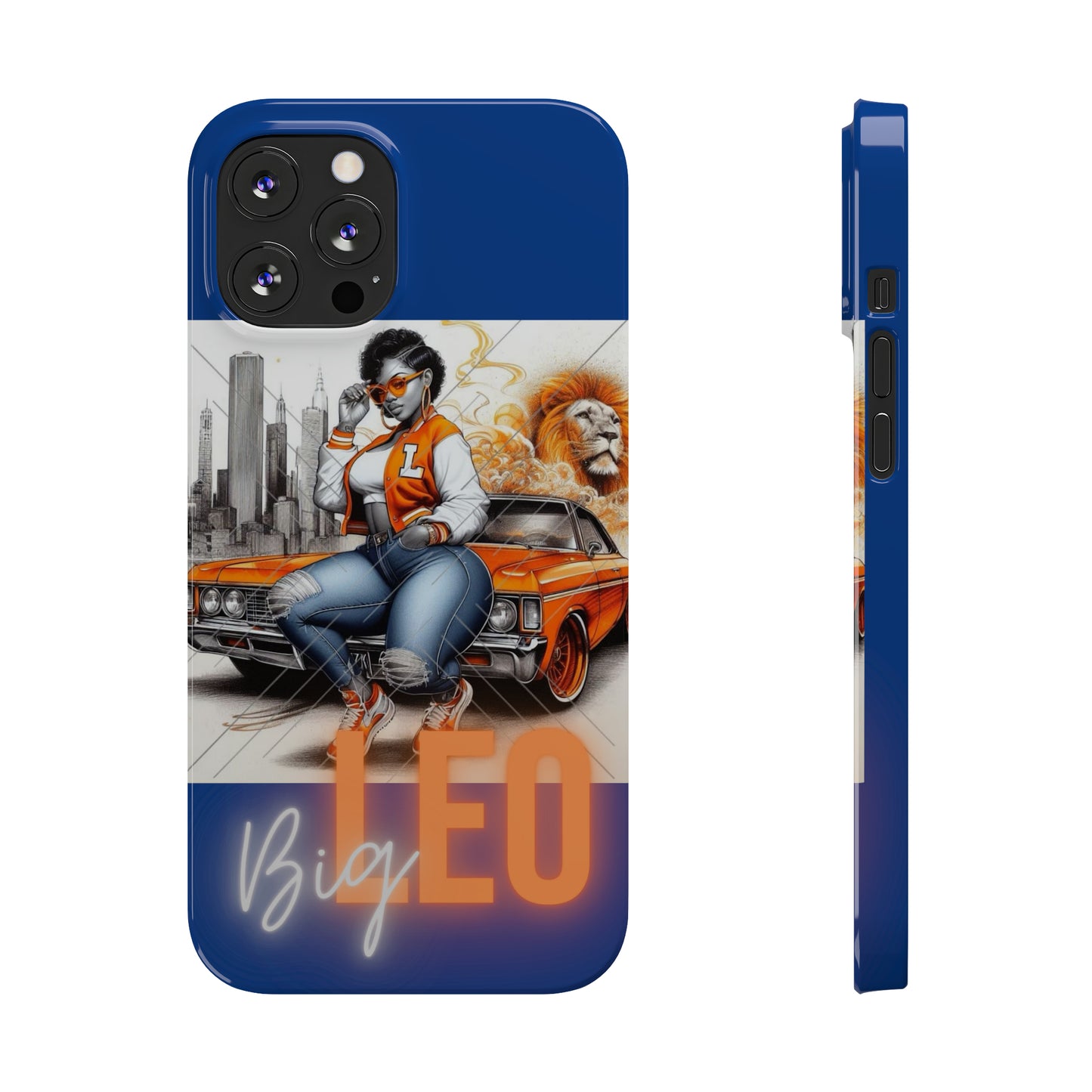 Leo Blue Phone Cases - iPhone 12 Pro Max - Phone Case