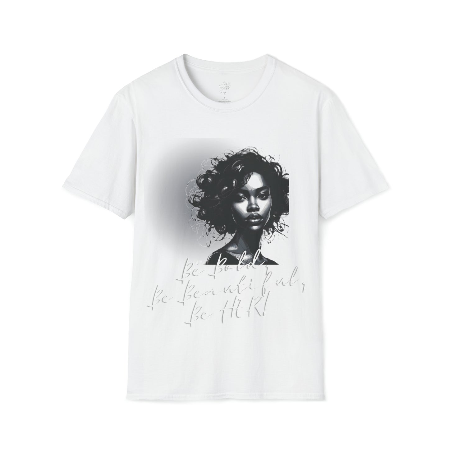 Bold Beautiful Her Blk/White - White / S - T-Shirt