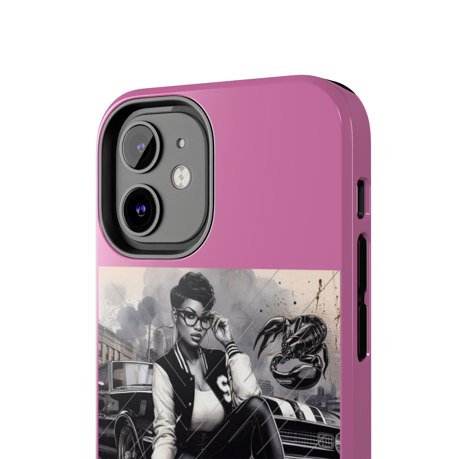 Scorpio Pink Tough Phone Cases - Phone Case