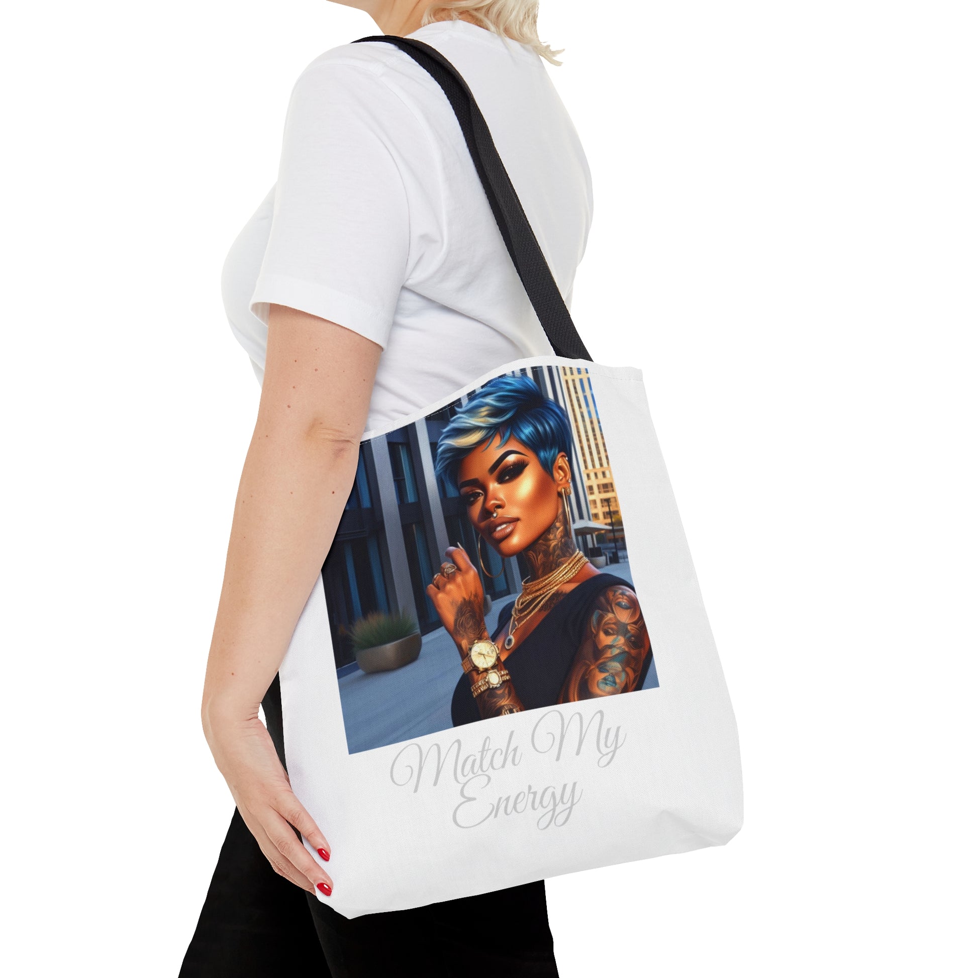 Match my energy Pixi Tote Bag - Bags