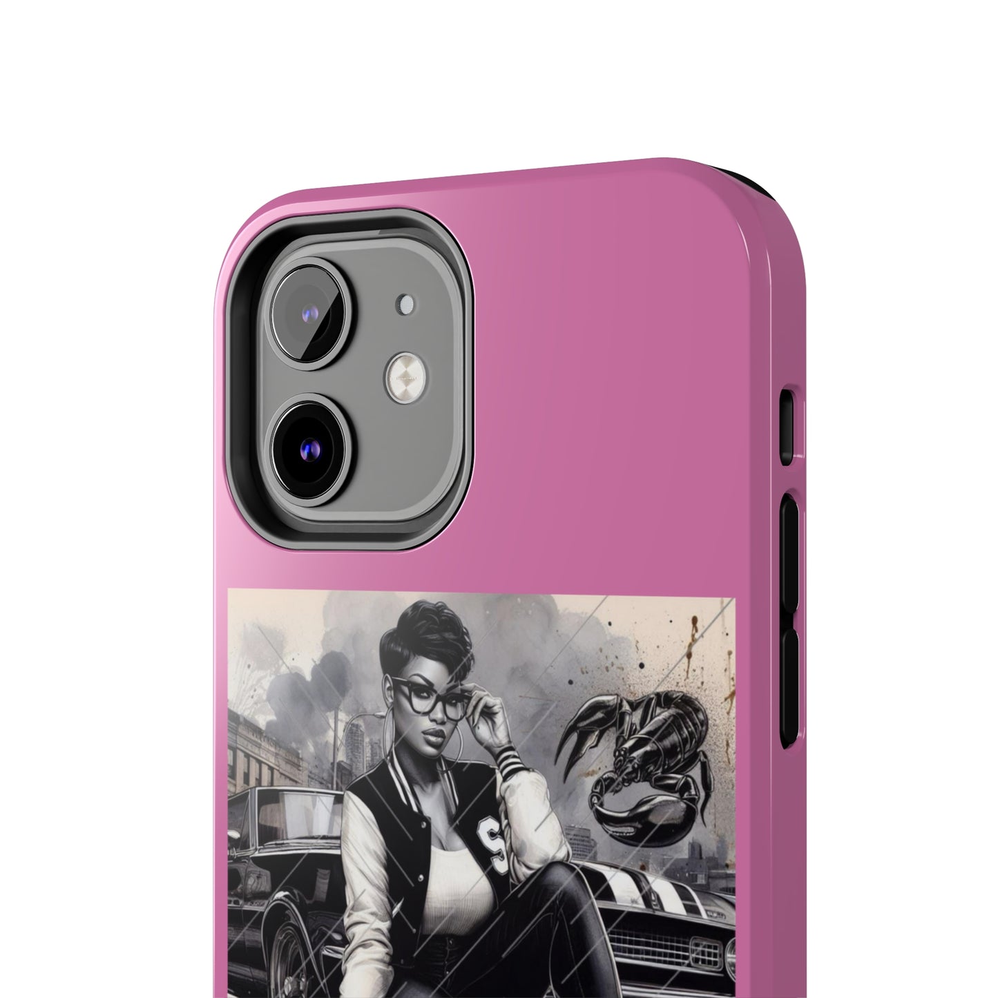 Scorpio Pink Tough Phone Cases - Phone Case