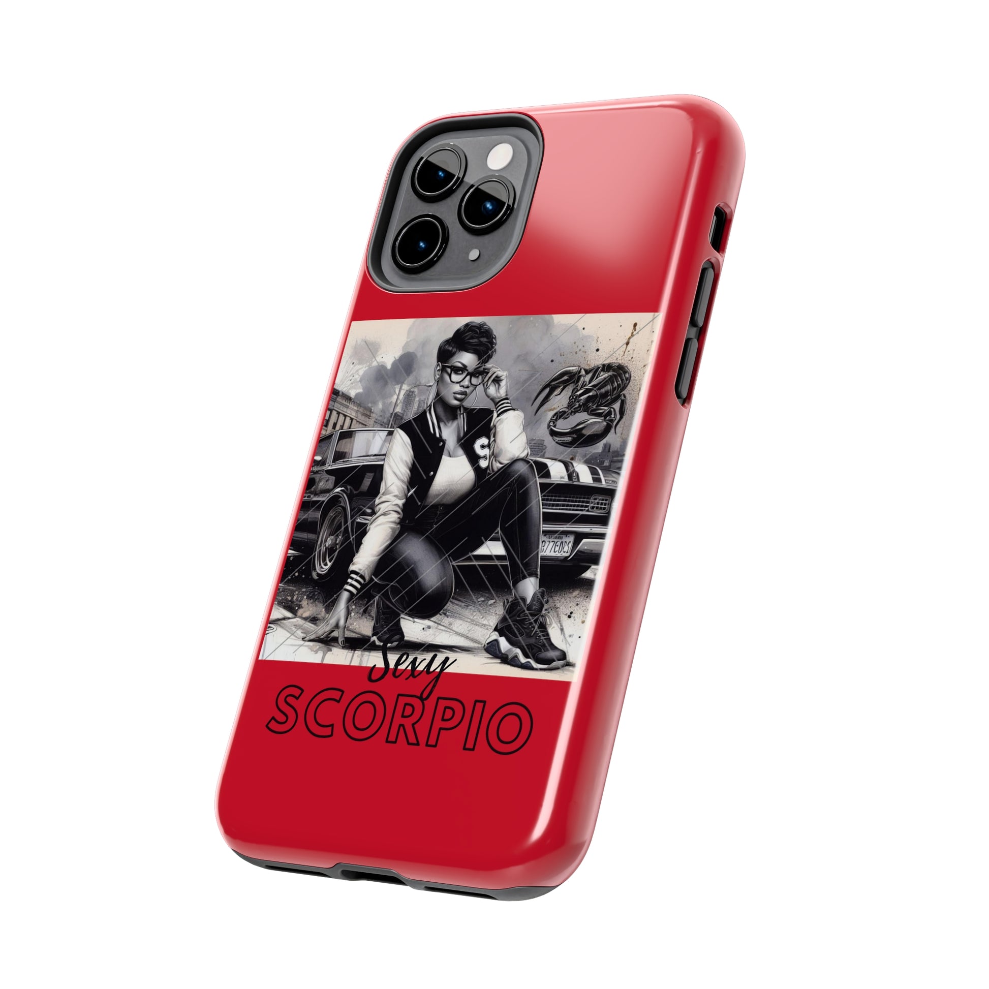 Scorpio Red Tough Phone Cases - Phone Case