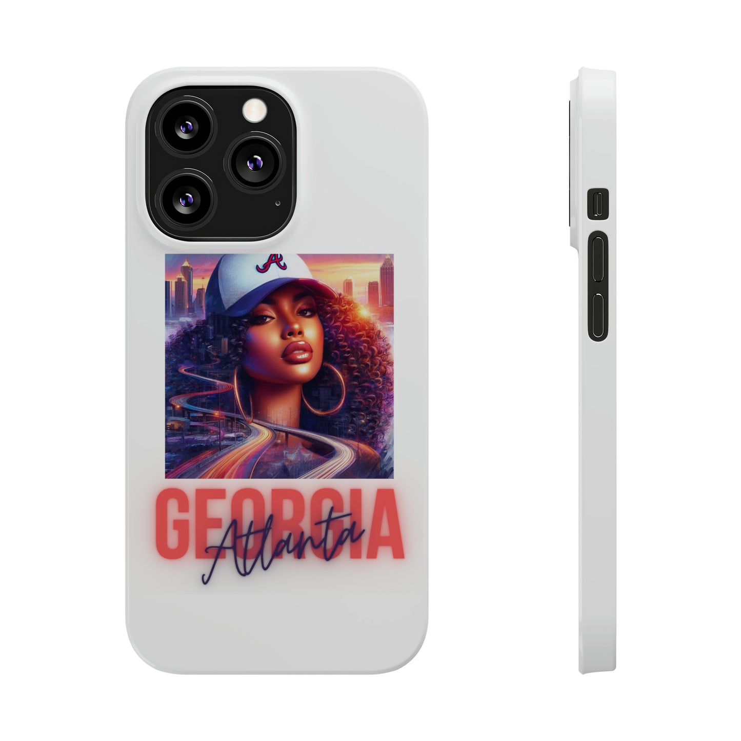 Atlanta GA Slim Phone Cases - iPhone 13 Pro - Phone Case