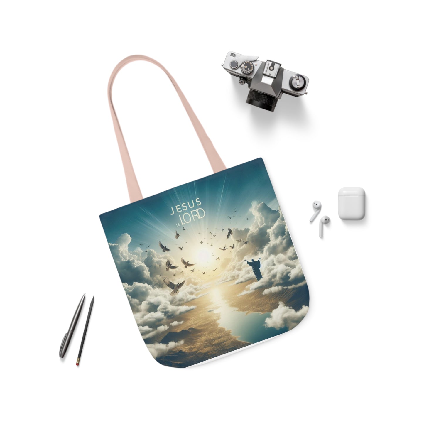 Jesus is Lord Canvas Tote Bag - Accessories