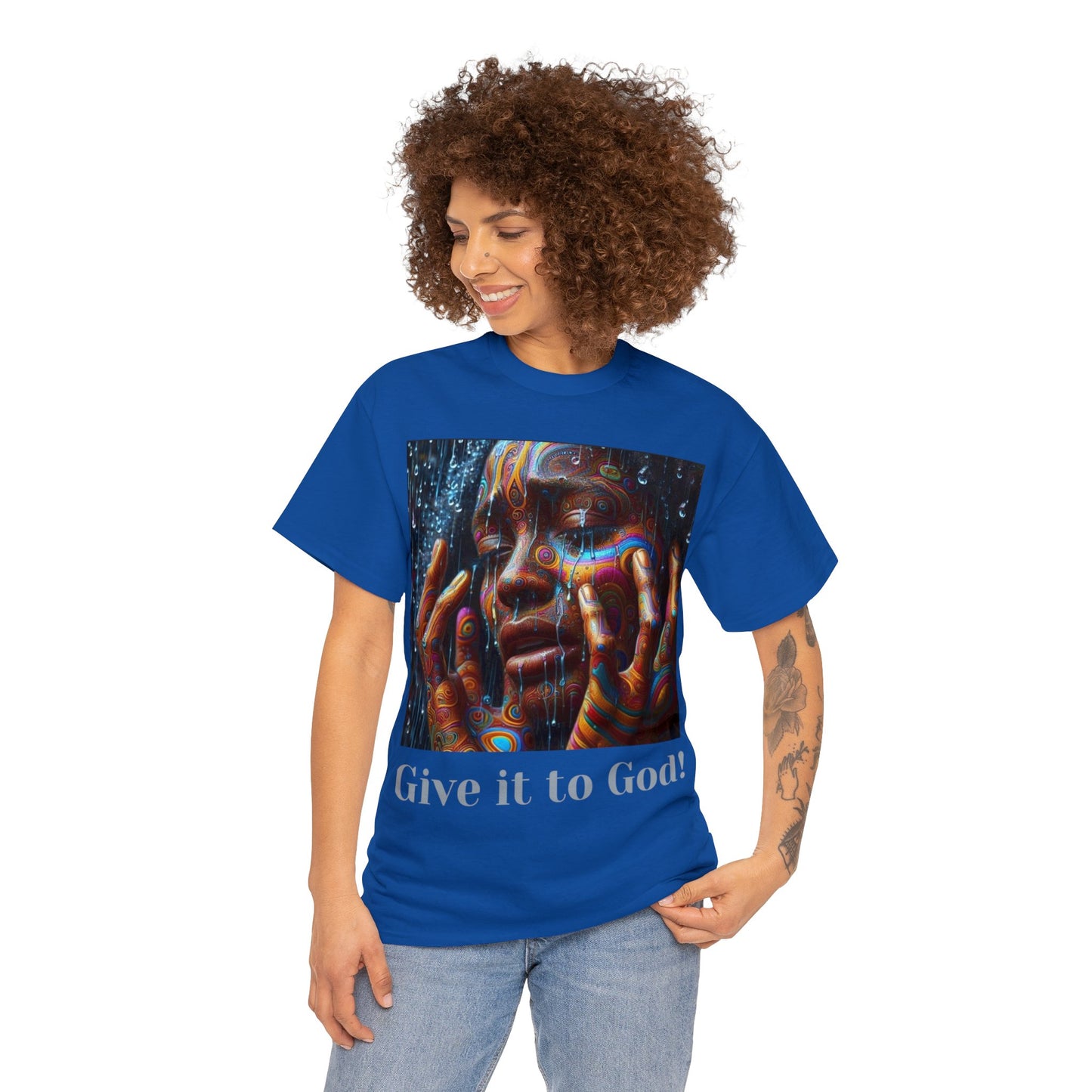 Give it God Unisex Heavy Cotton Tee - T-Shirt