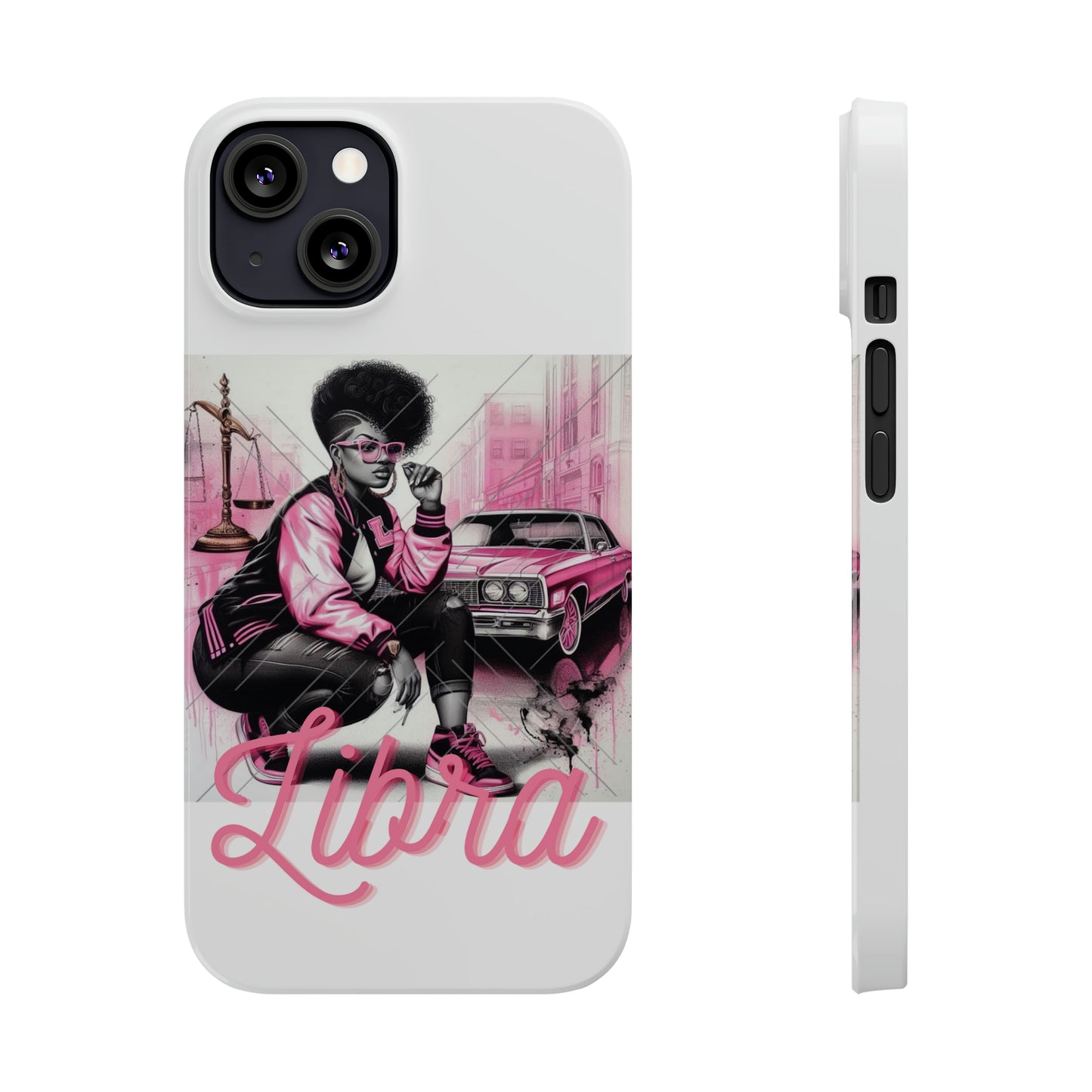 Libria White Phone Cases - iPhone 13 - Phone Case