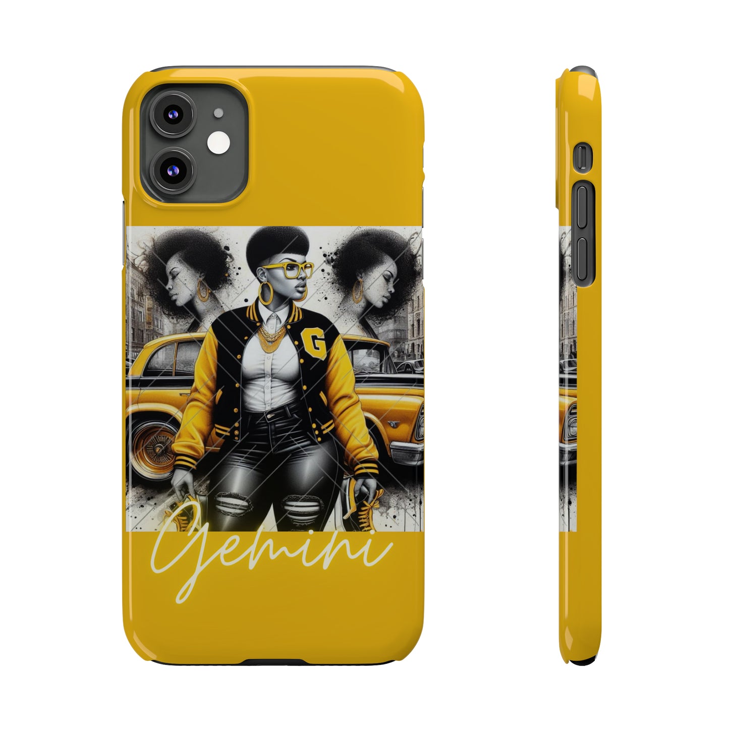 Gemini Gold Phone Cases - iPhone 11 - Phone Case