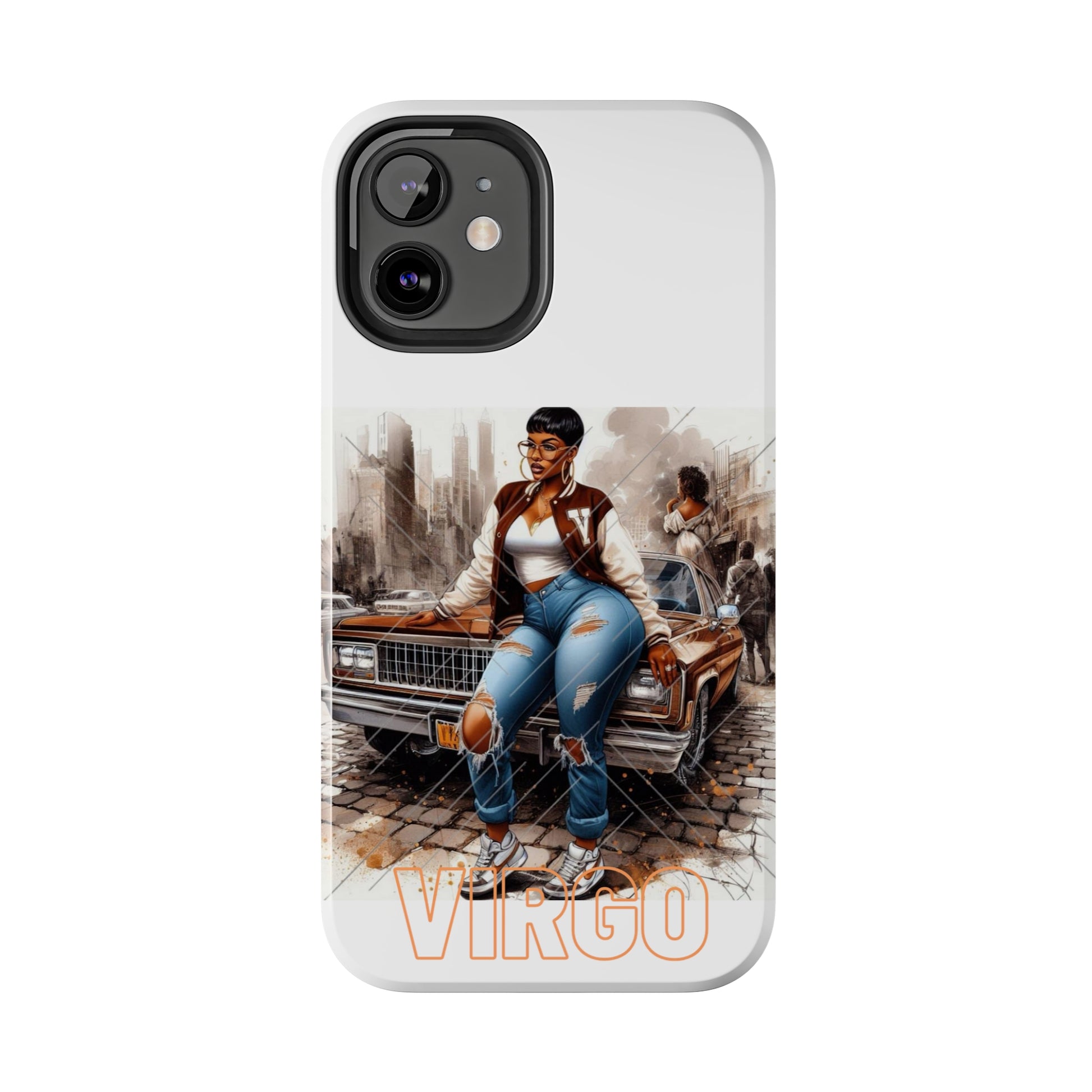 Virgo White Tough Phone Cases - Phone Case