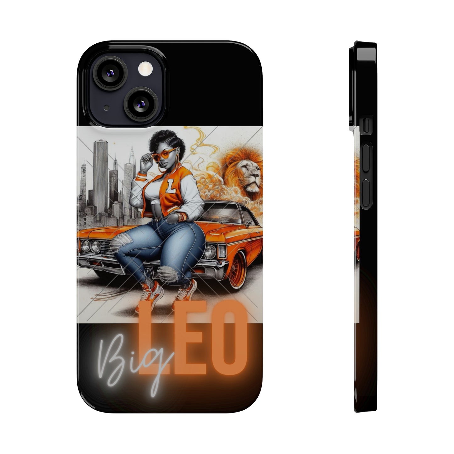 Leo Blk Phone Cases - iPhone 13 - Phone Case