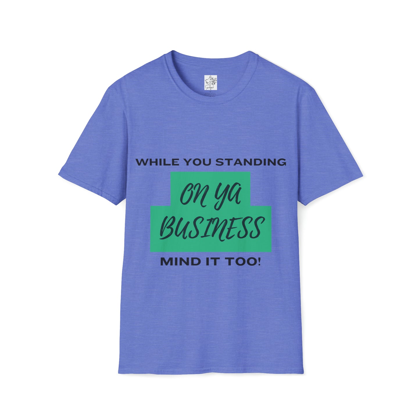 Mind a business Tee green - Heather Royal / S - T-Shirt