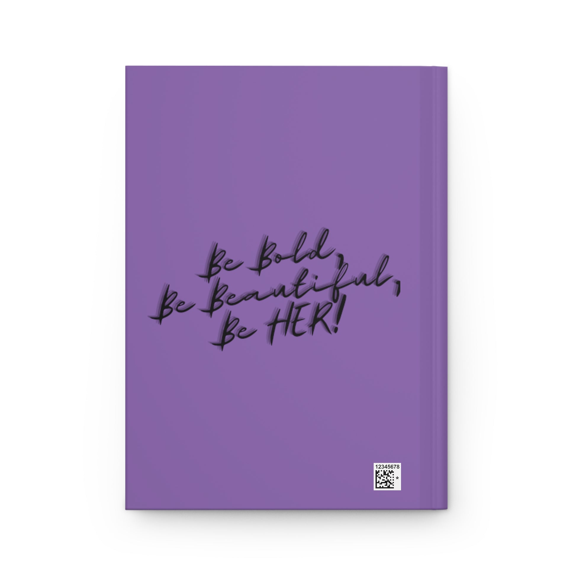 Bold Beautiful Locs Purple Hardcover Journal - Journal - Paper products