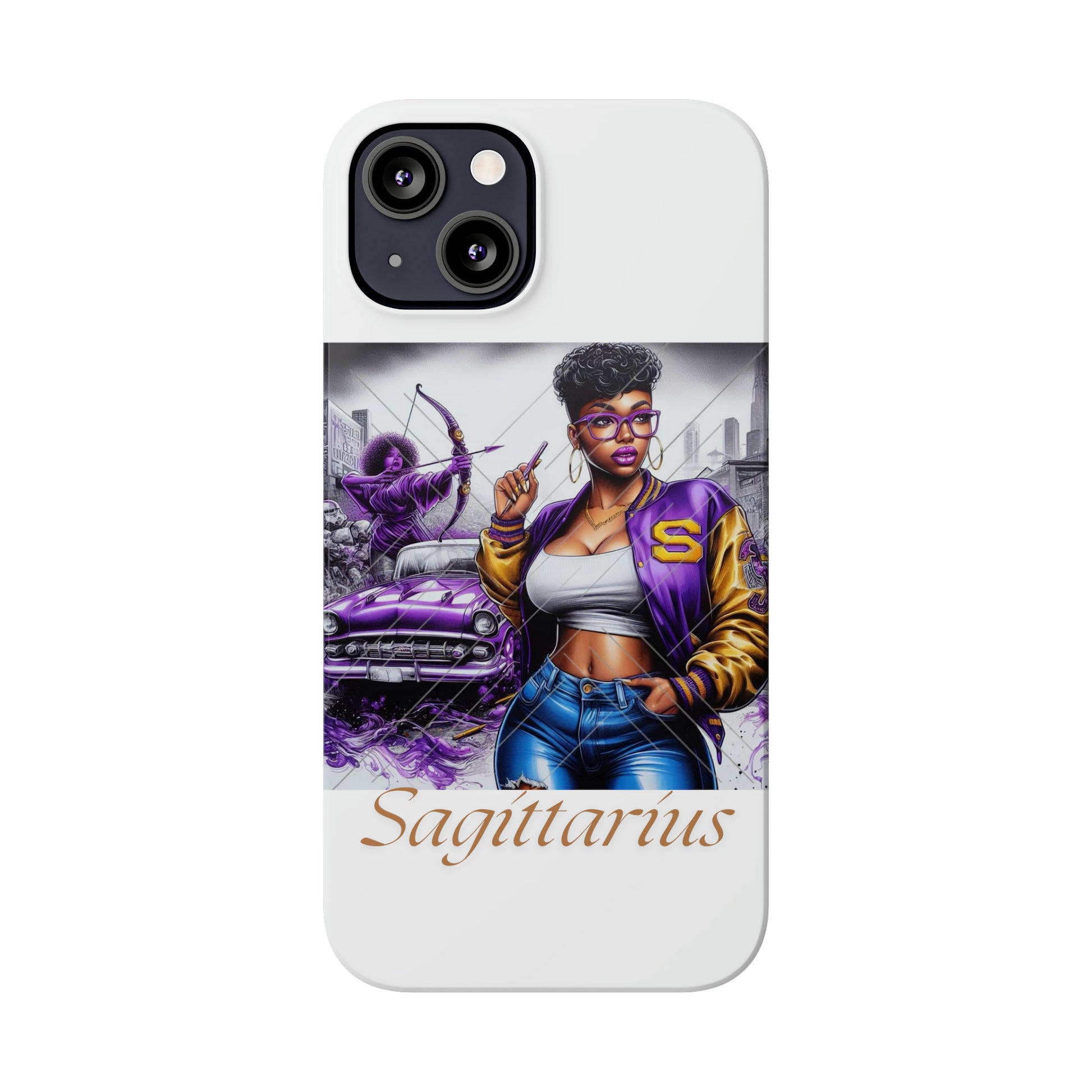 Sagittarius Slim Phone Cases - Phone Case