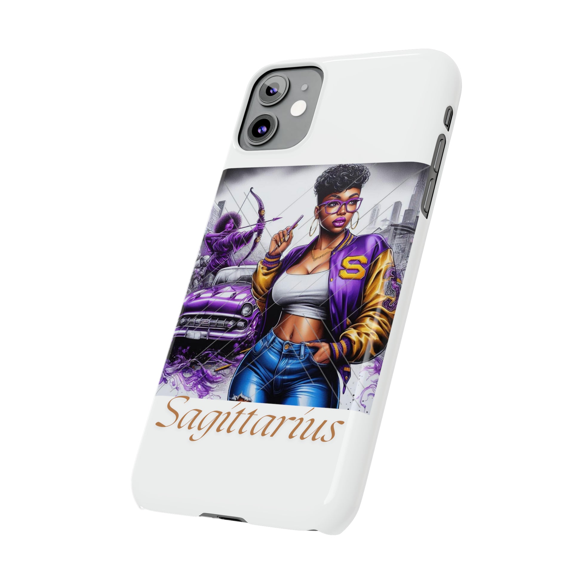 Sagittarius Slim Phone Cases - Phone Case