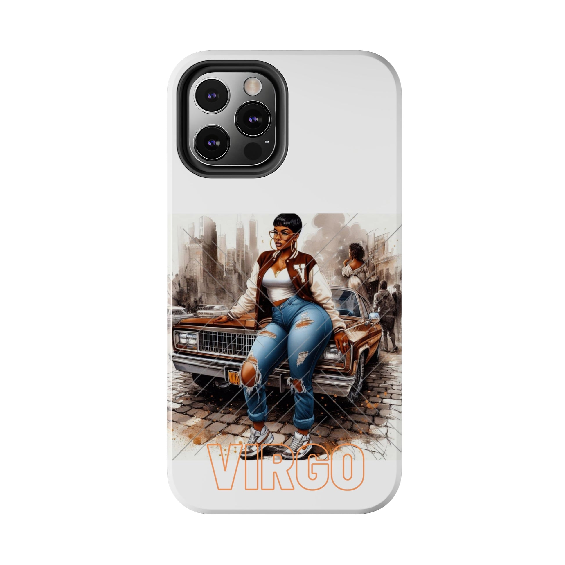 Virgo White Tough Phone Cases - Phone Case