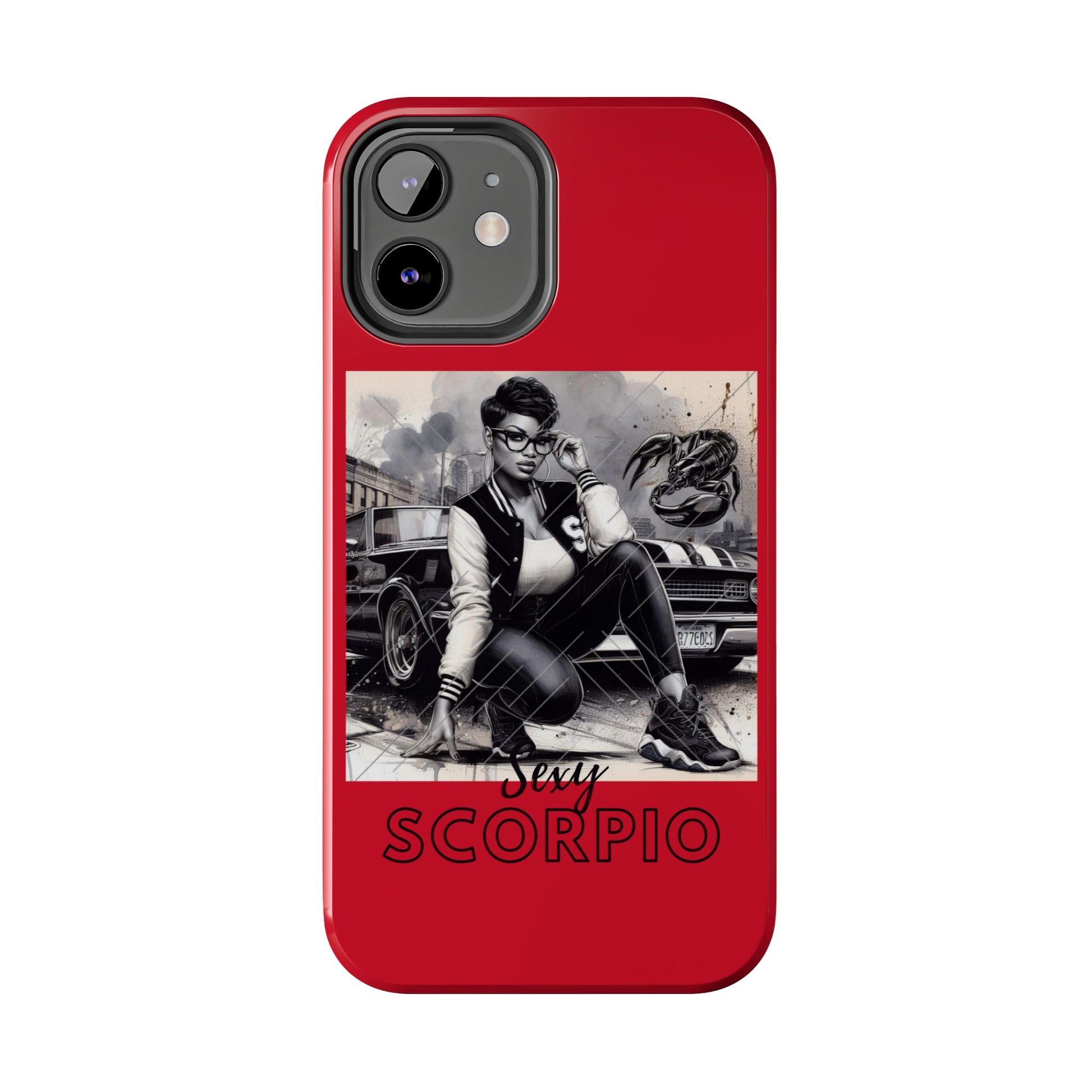 Scorpio Red Tough Phone Cases - Phone Case