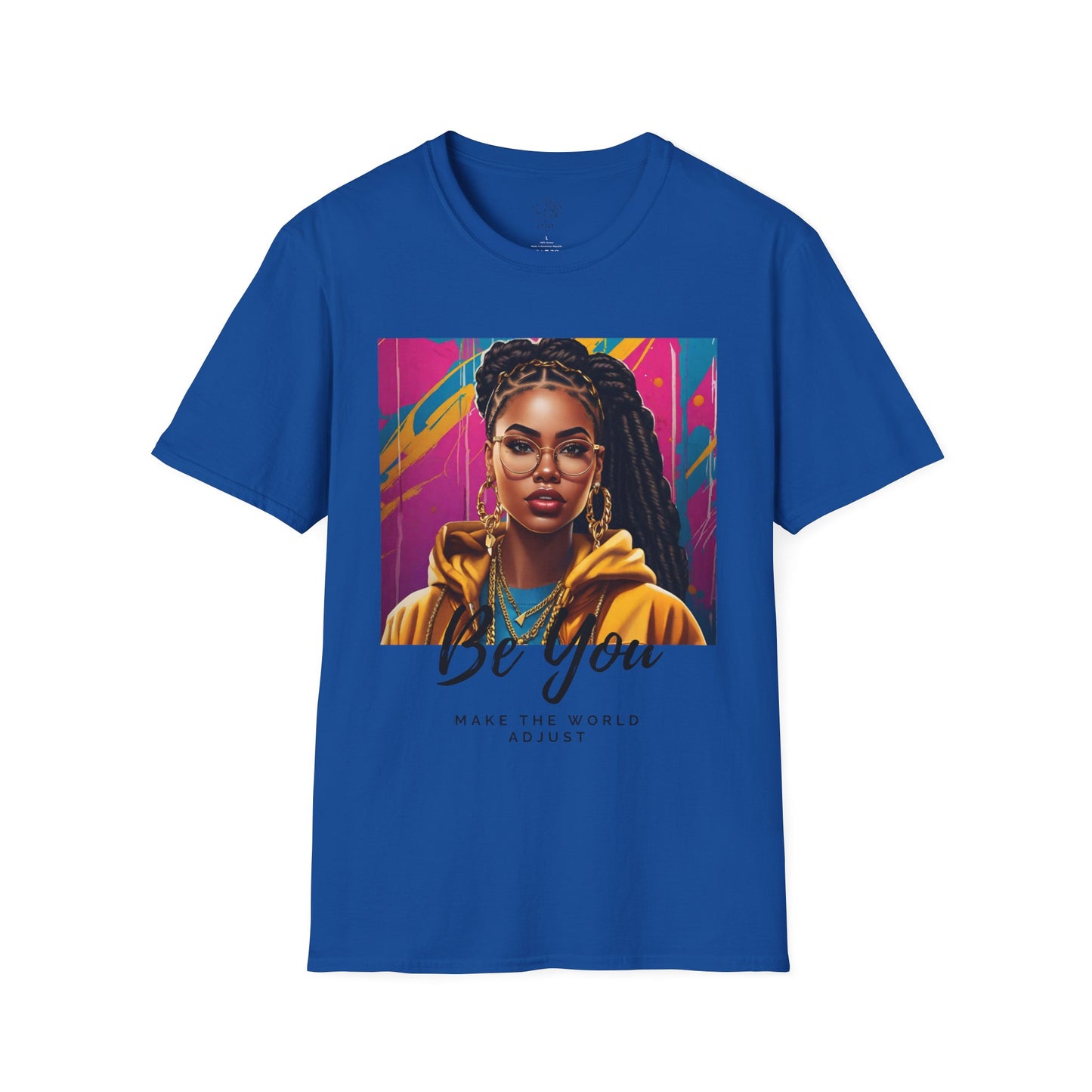 Be You Locs Unisex Softstyle T-Shirt - Royal / S - T-Shirt