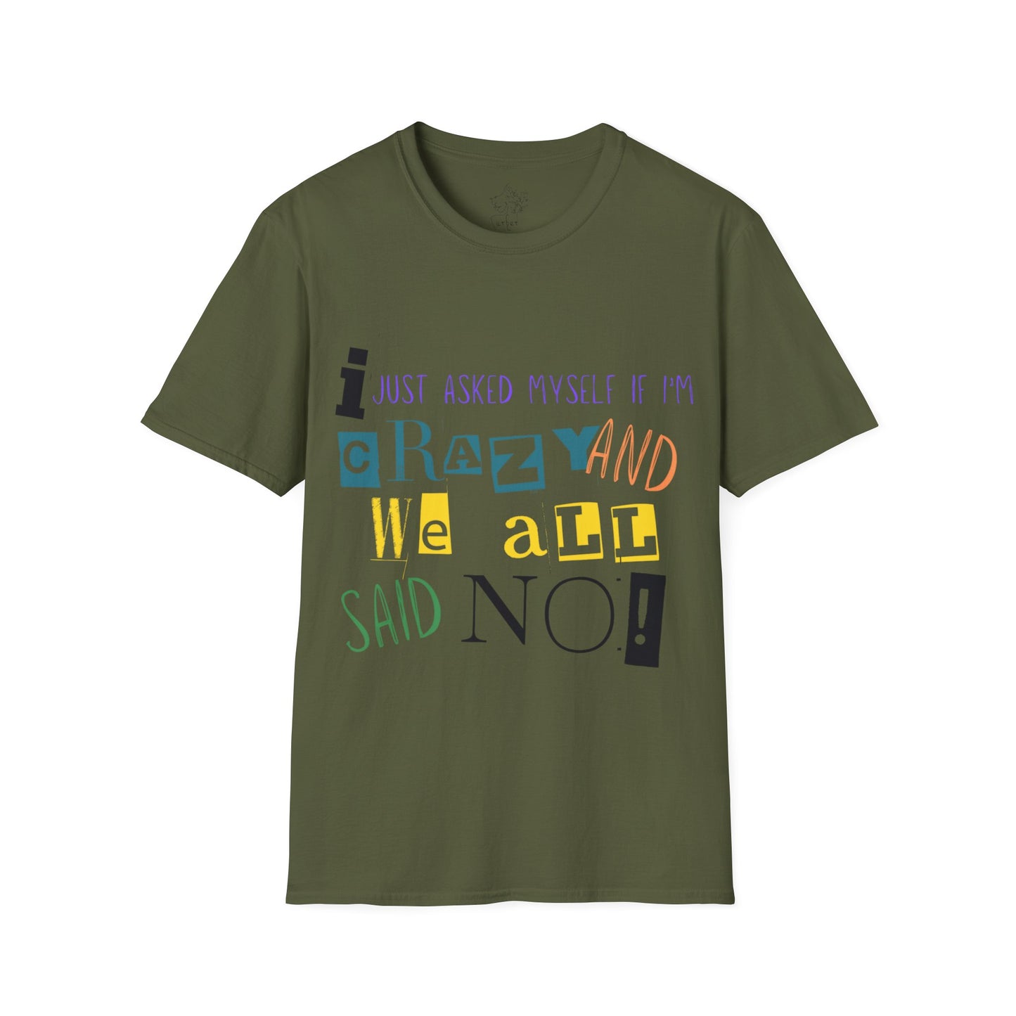 Crazy gold Unisex Softstyle T-Shirt - Military Green / S - T-Shirt