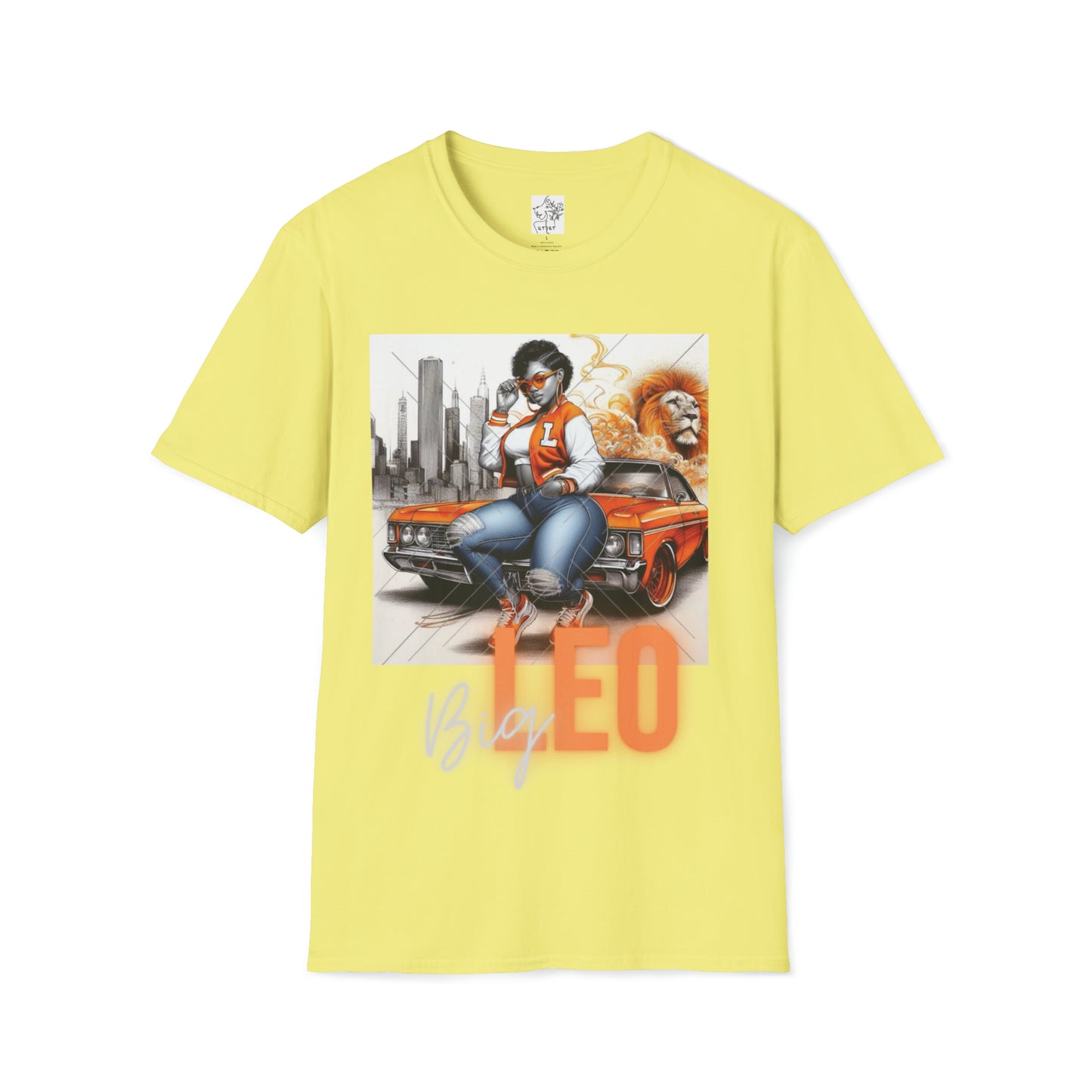 Leo Unisex Tee - Cornsilk / S - T-Shirt