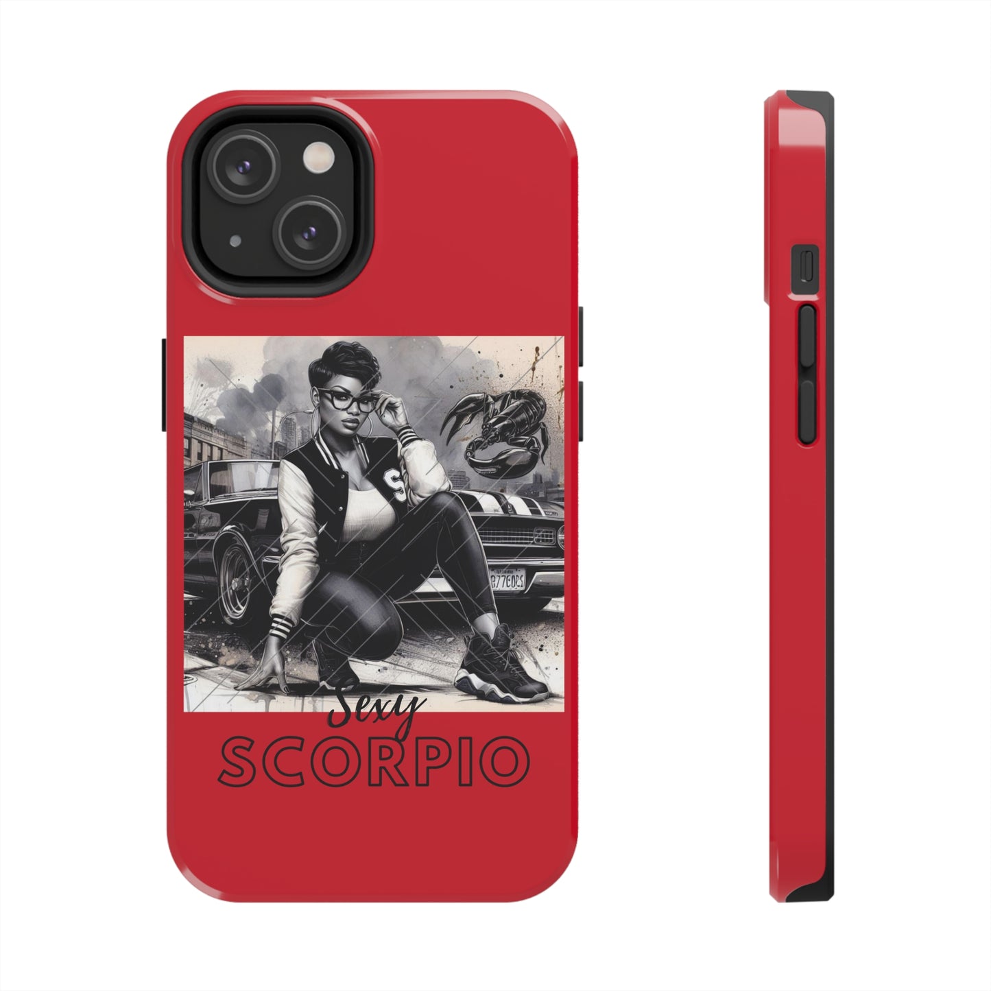 Scorpio Red Tough Phone Cases - Phone Case