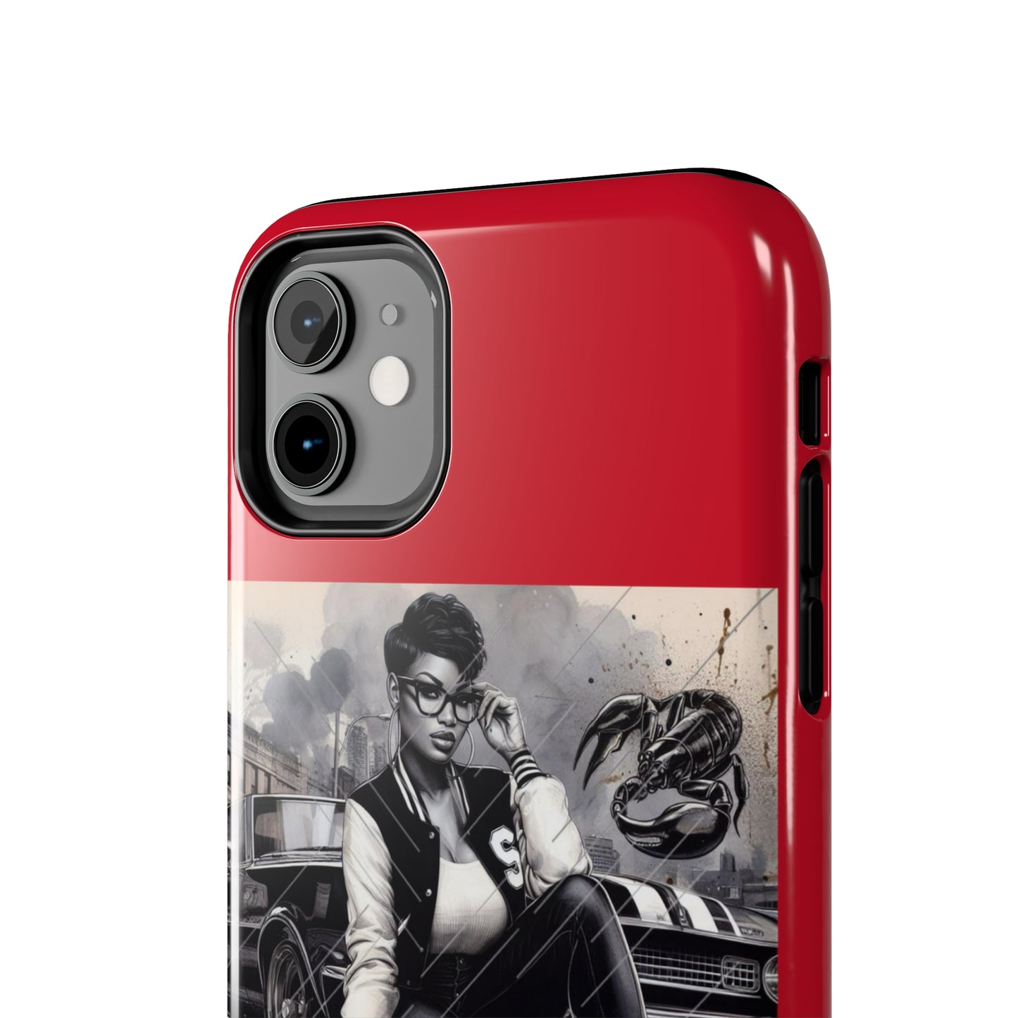 Scorpio Red Tough Phone Cases - Phone Case