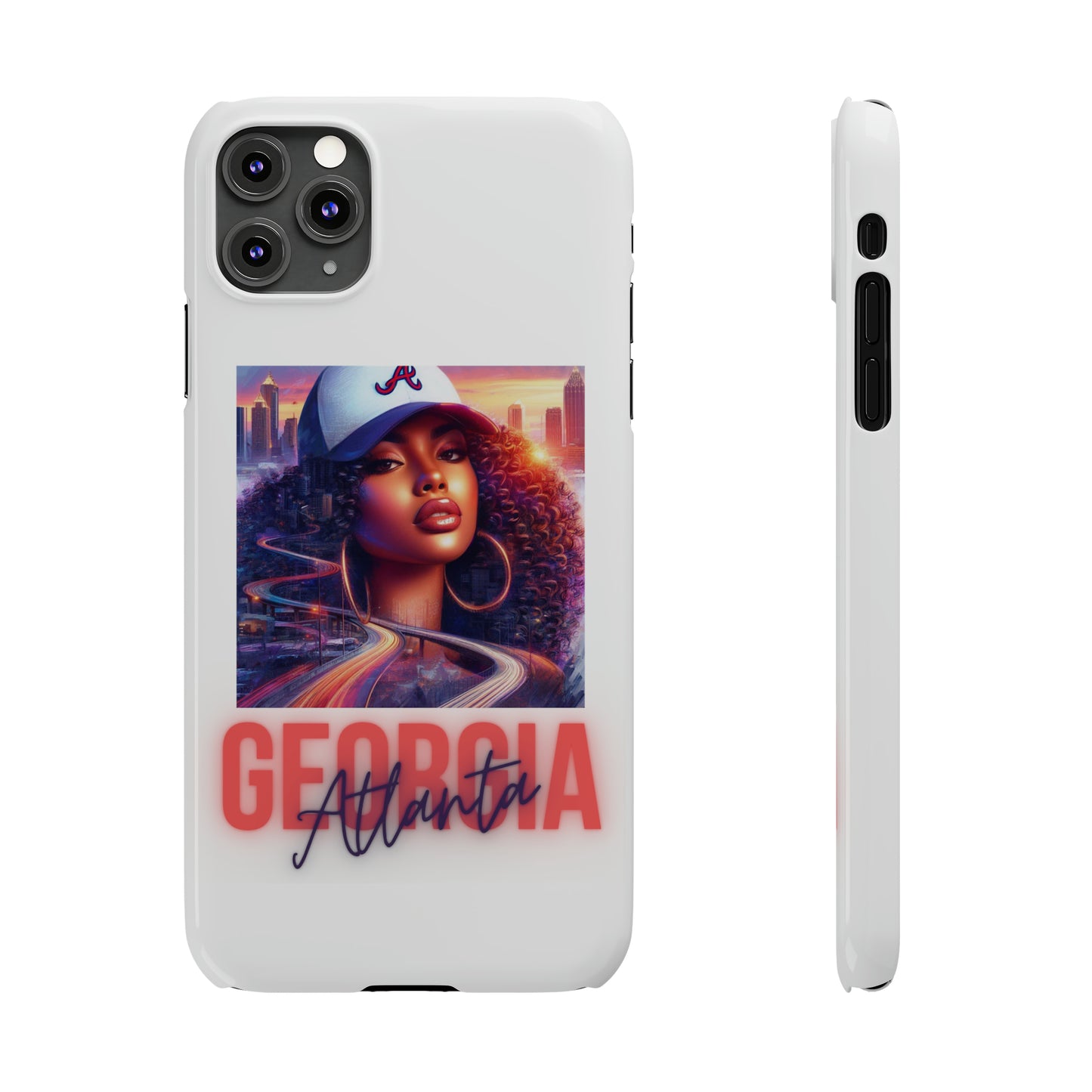 Atlanta GA Slim Phone Cases - iPhone 11 Pro Max - Phone Case