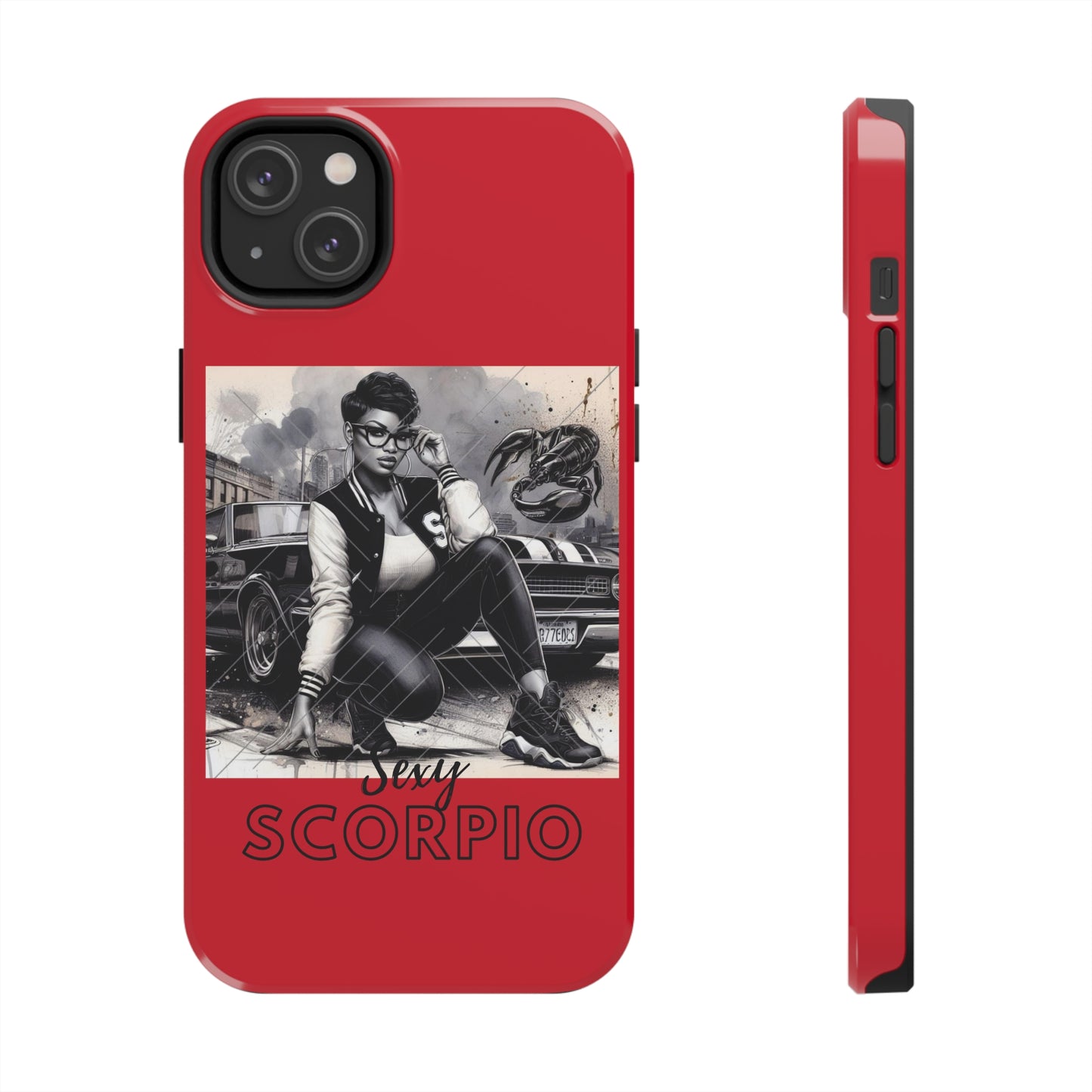 Scorpio Red Tough Phone Cases - Phone Case