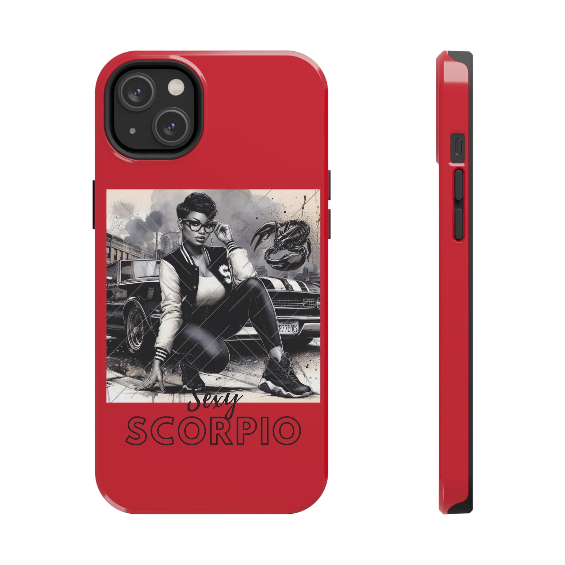 Scorpio Red Tough Phone Cases - Phone Case