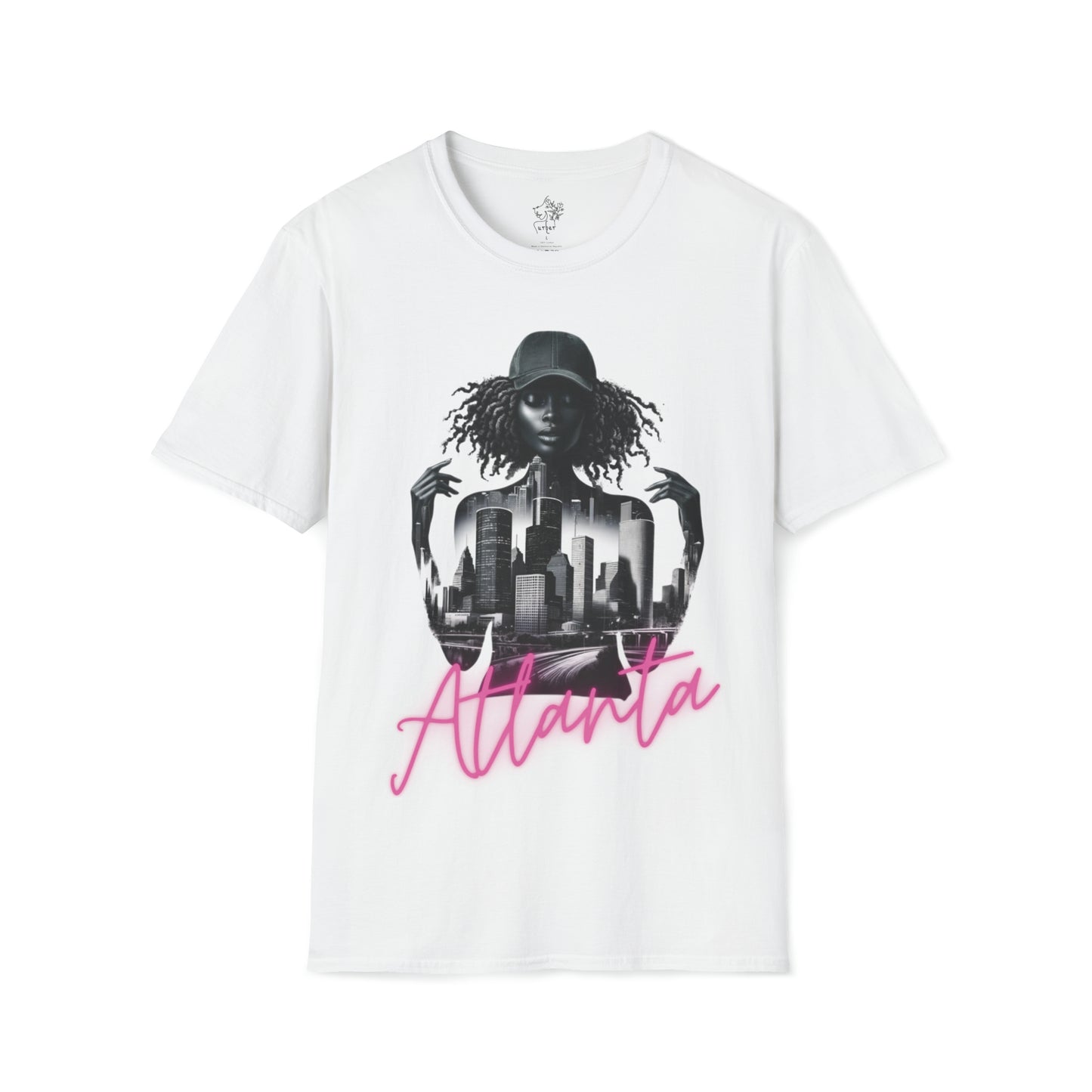 Atlanta Tee Pink - White / S - T-Shirt