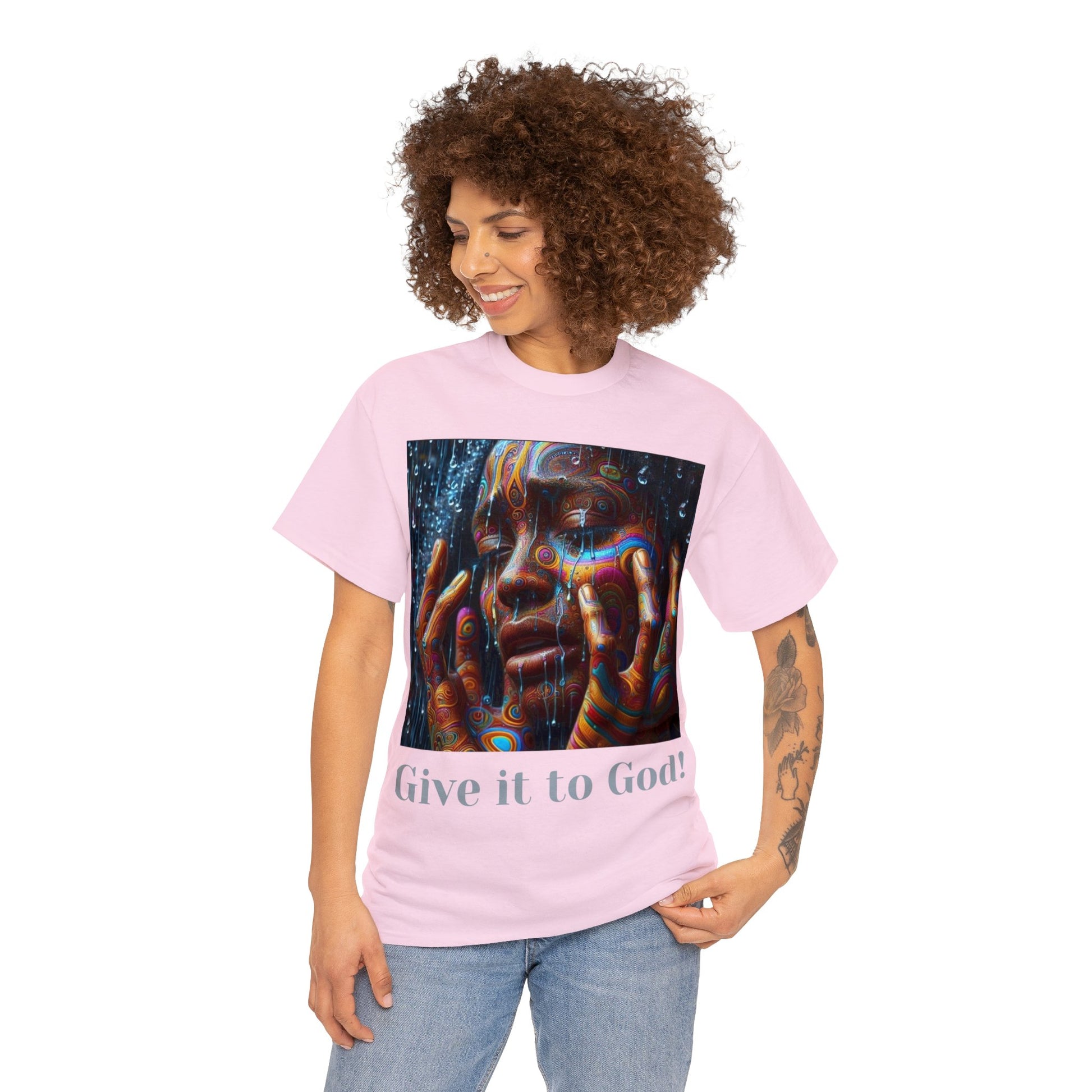 Give it God Unisex Heavy Cotton Tee - T-Shirt