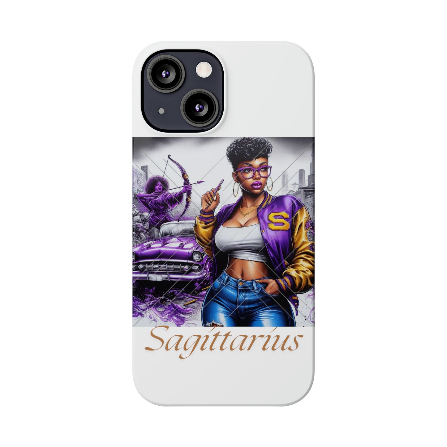 Sagittarius Slim Phone Cases - Phone Case