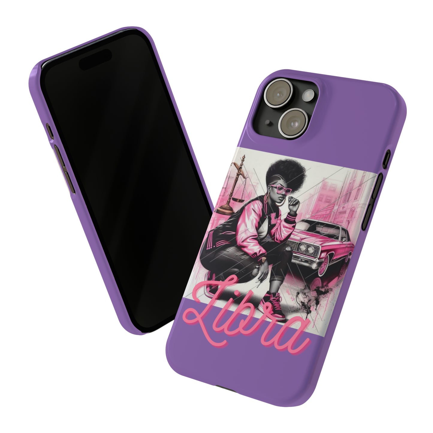 Libria Purple Phone Cases - Phone Case