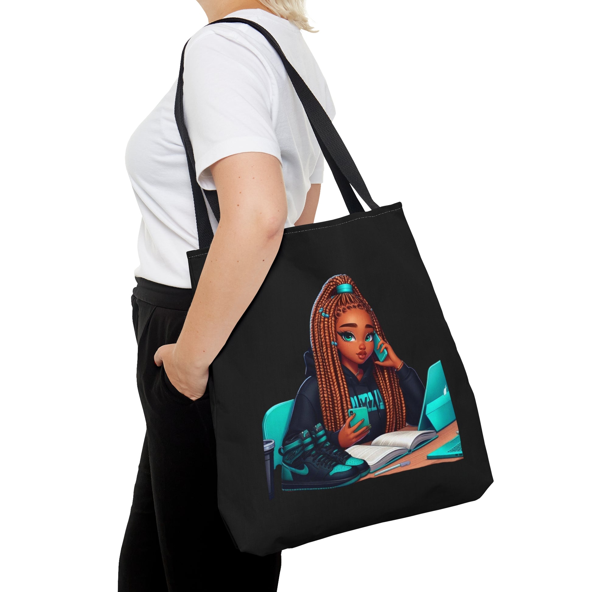 Tote Bag teal/blk - Bags