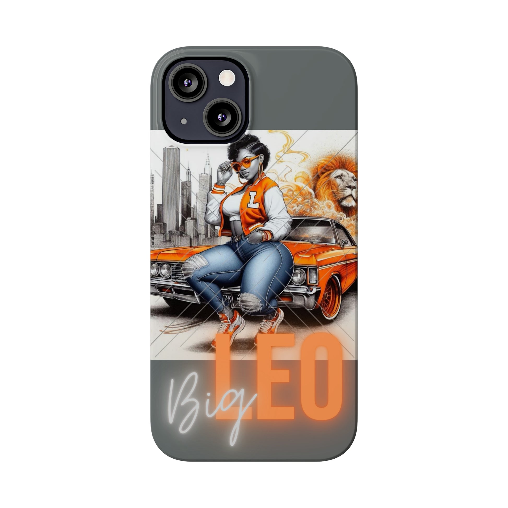 Leo Grey Phone Cases - Phone Case