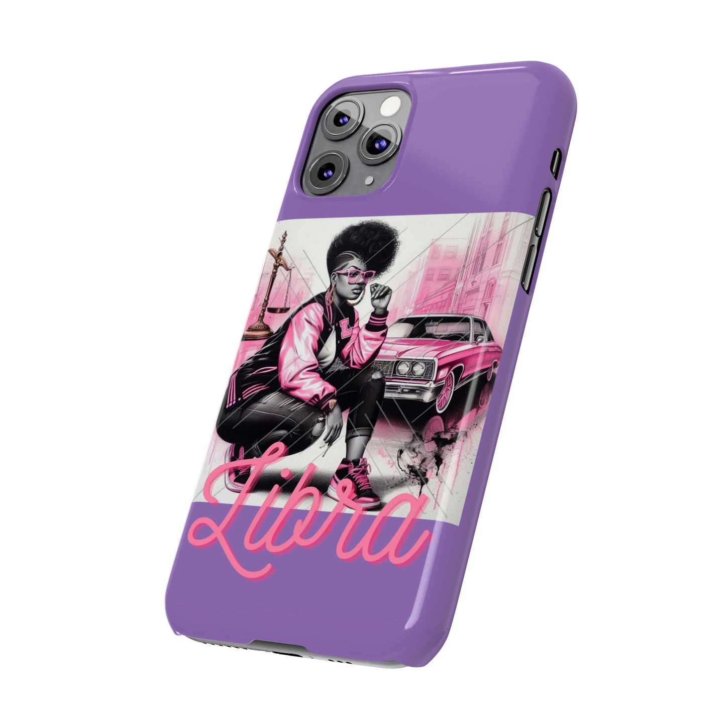 Libria Purple Phone Cases - Phone Case