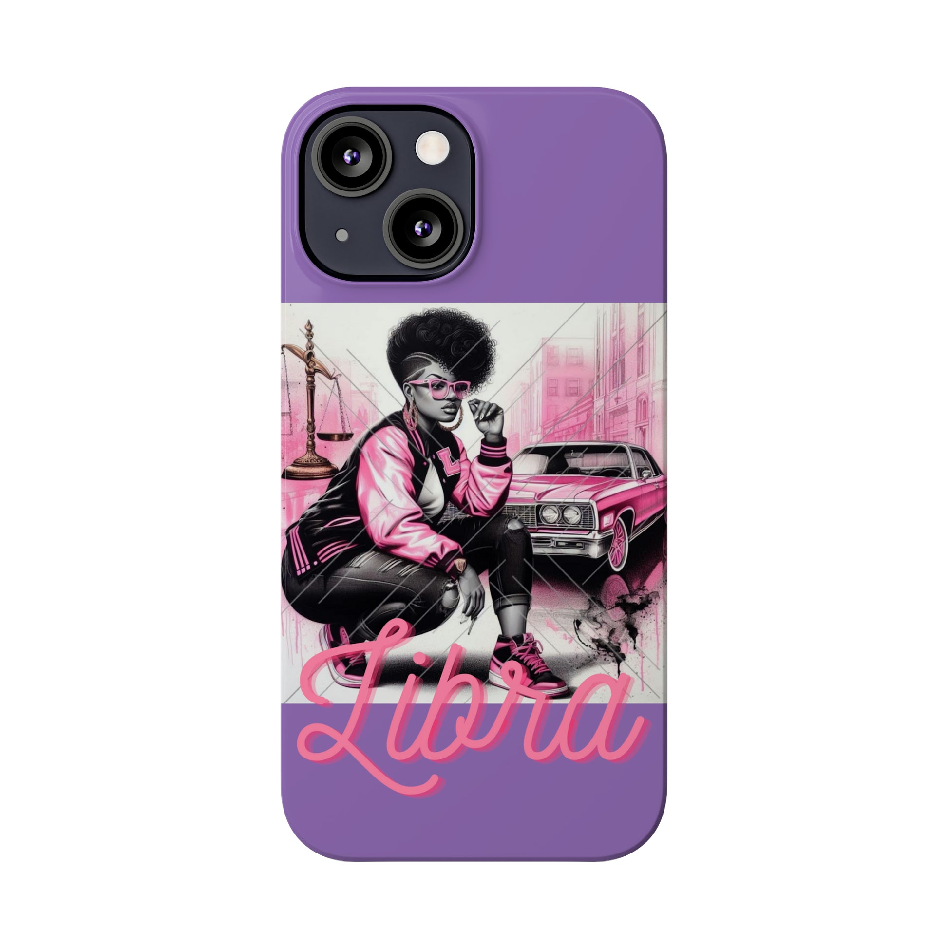 Libria Purple Phone Cases - Phone Case