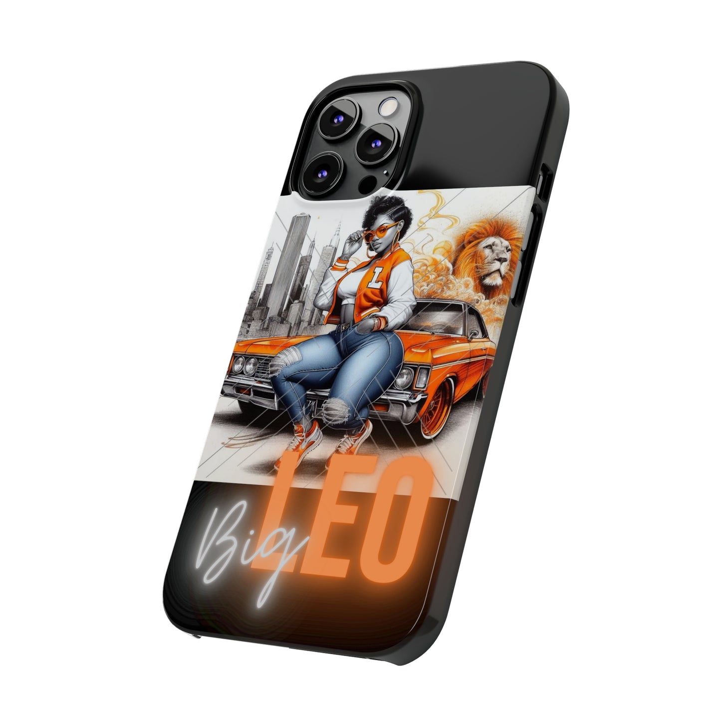 Leo Blk Phone Cases - Phone Case