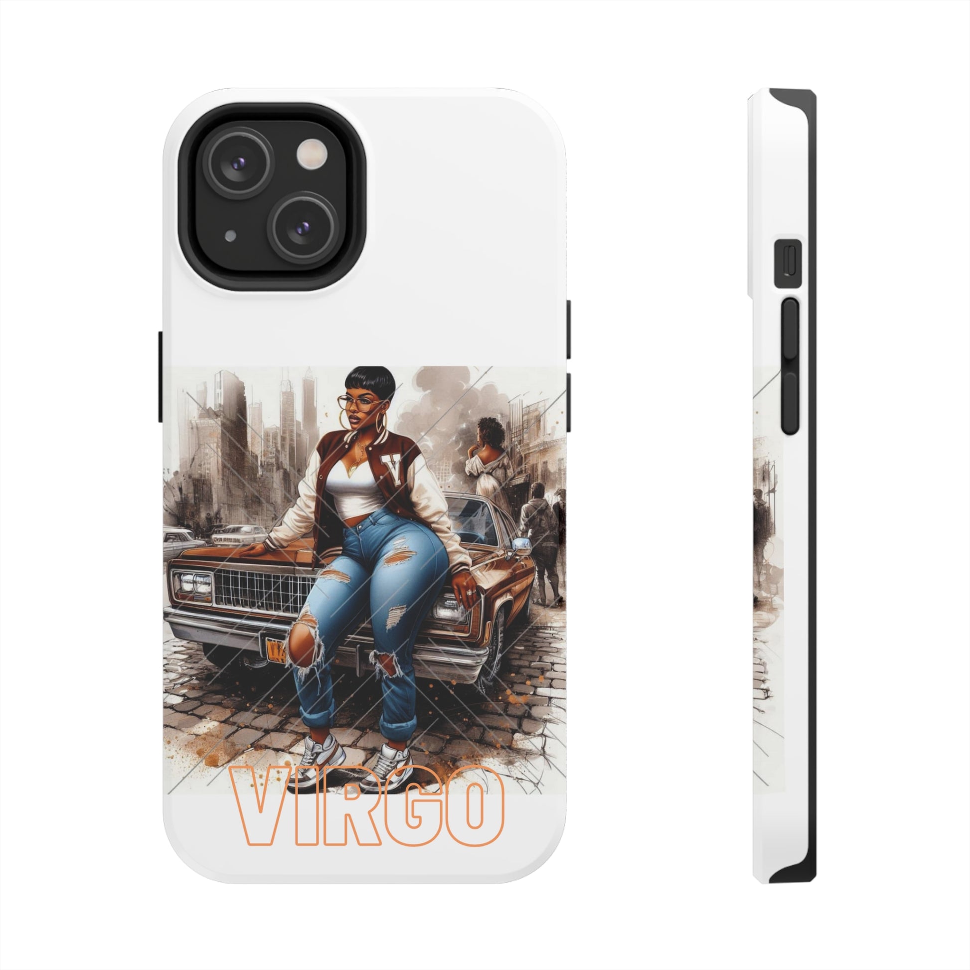 Virgo White Tough Phone Cases - iPhone 14 - Phone Case