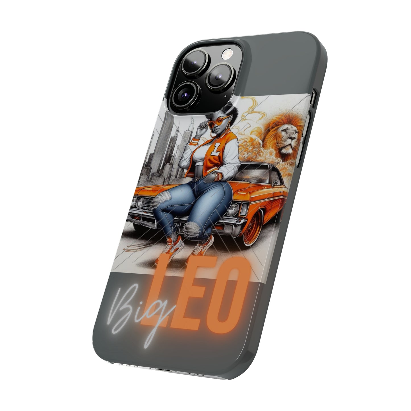 Leo Grey Phone Cases - Phone Case