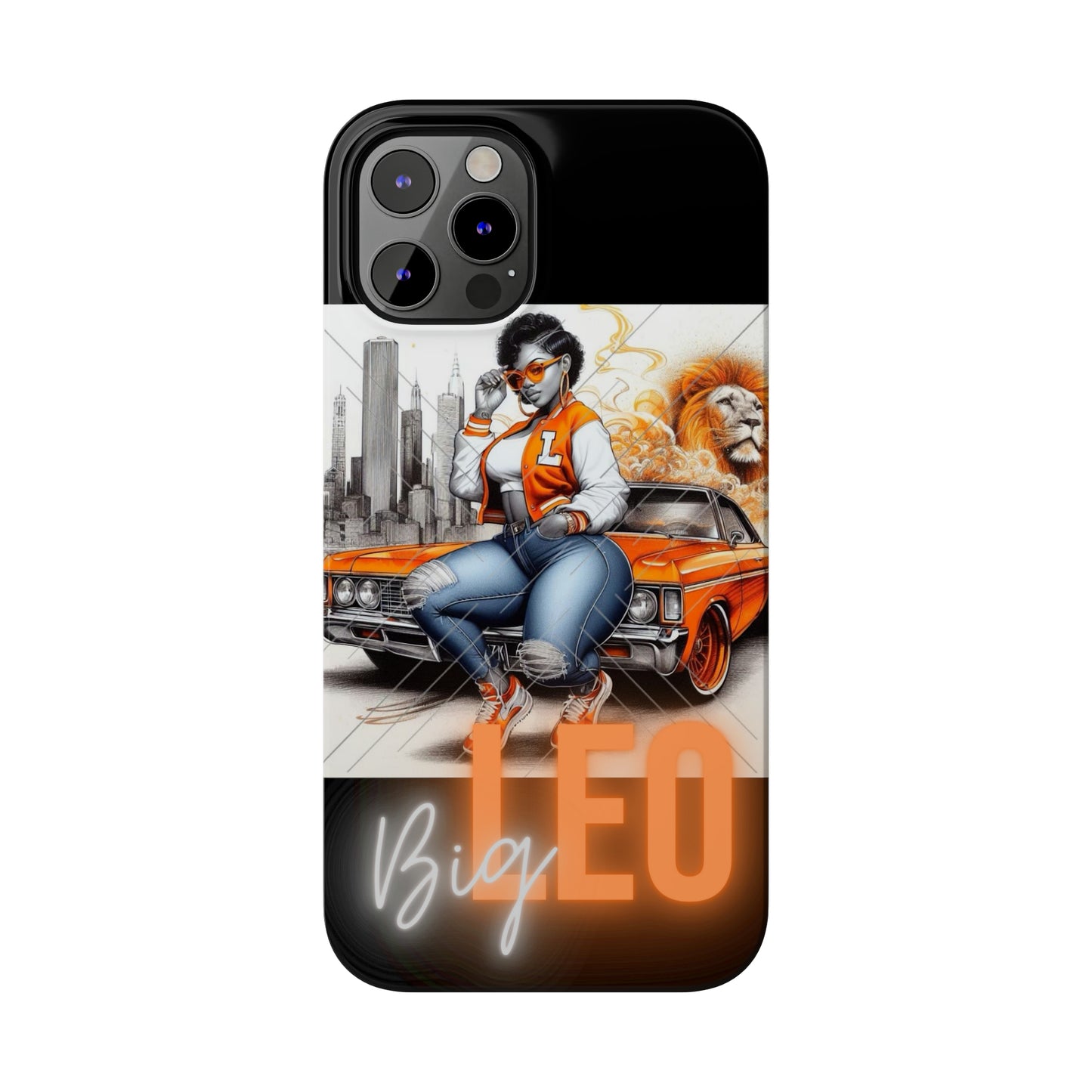 Leo Blk Phone Cases - Phone Case