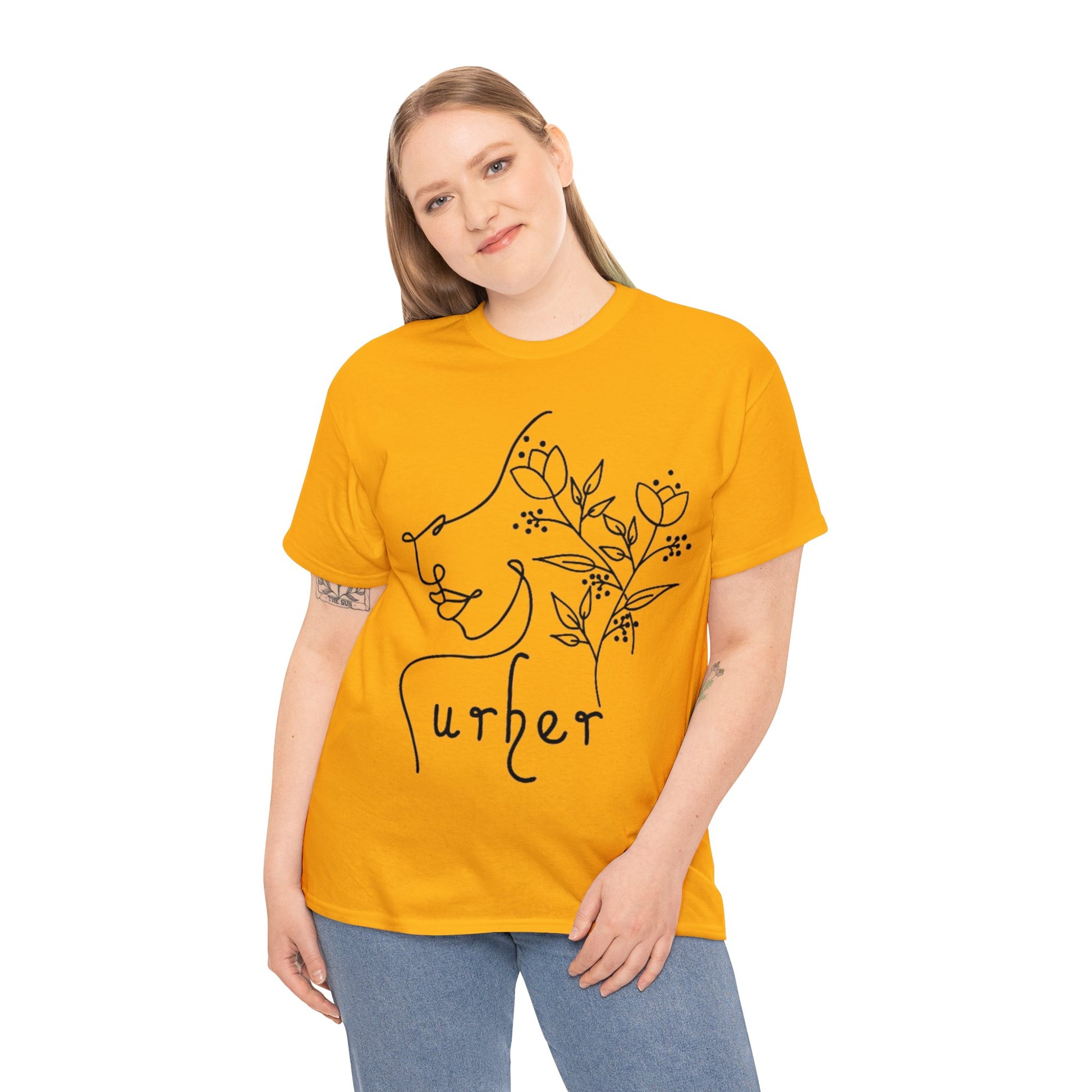 URHER Unisex Heavy Cotton Tee - T-Shirt