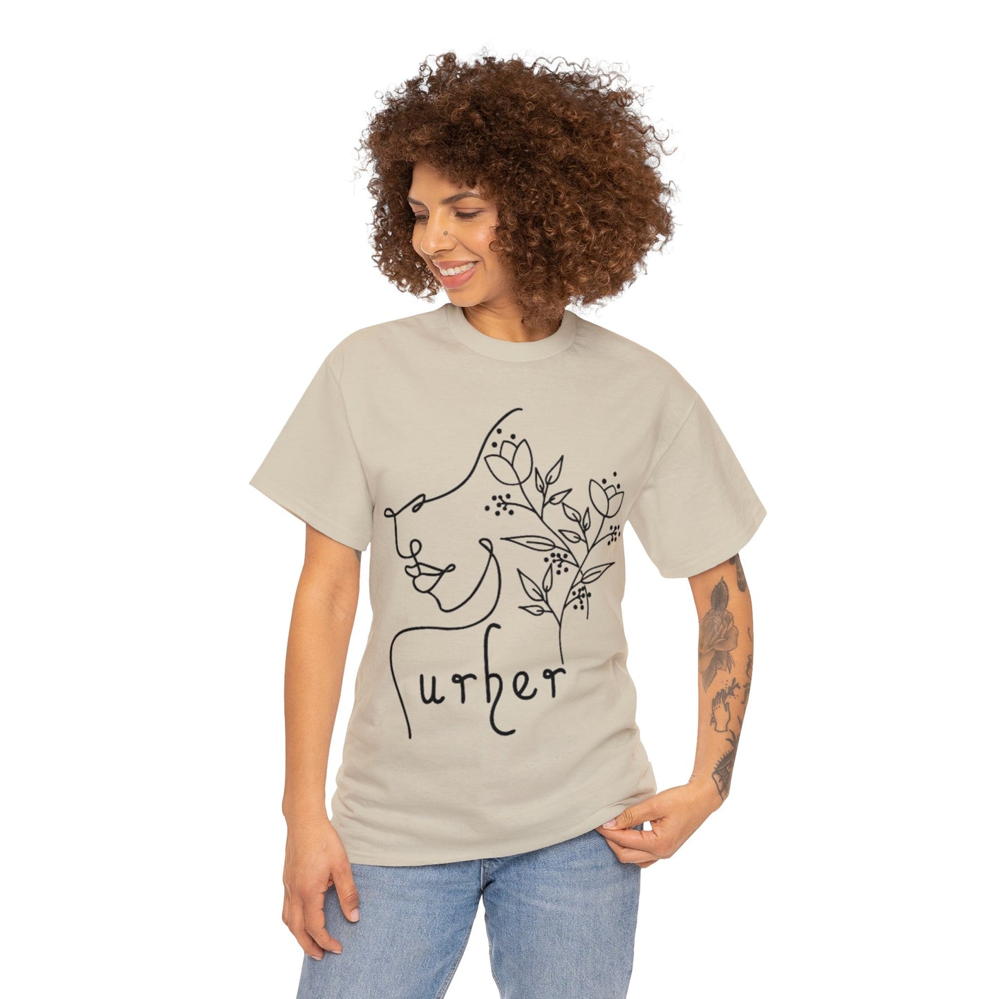 URHER Unisex Heavy Cotton Tee - T-Shirt