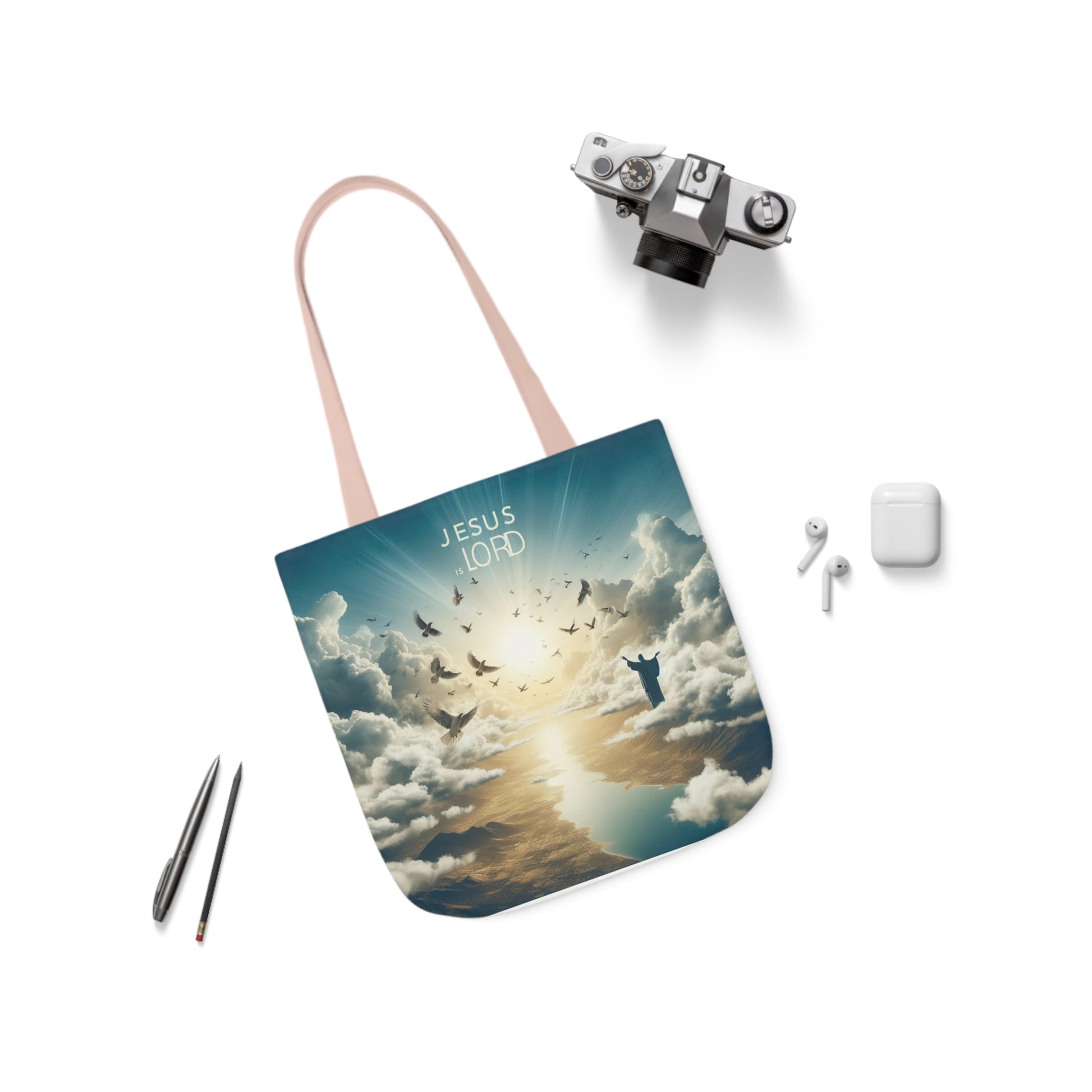 Jesus is Lord Canvas Tote Bag - Accessories