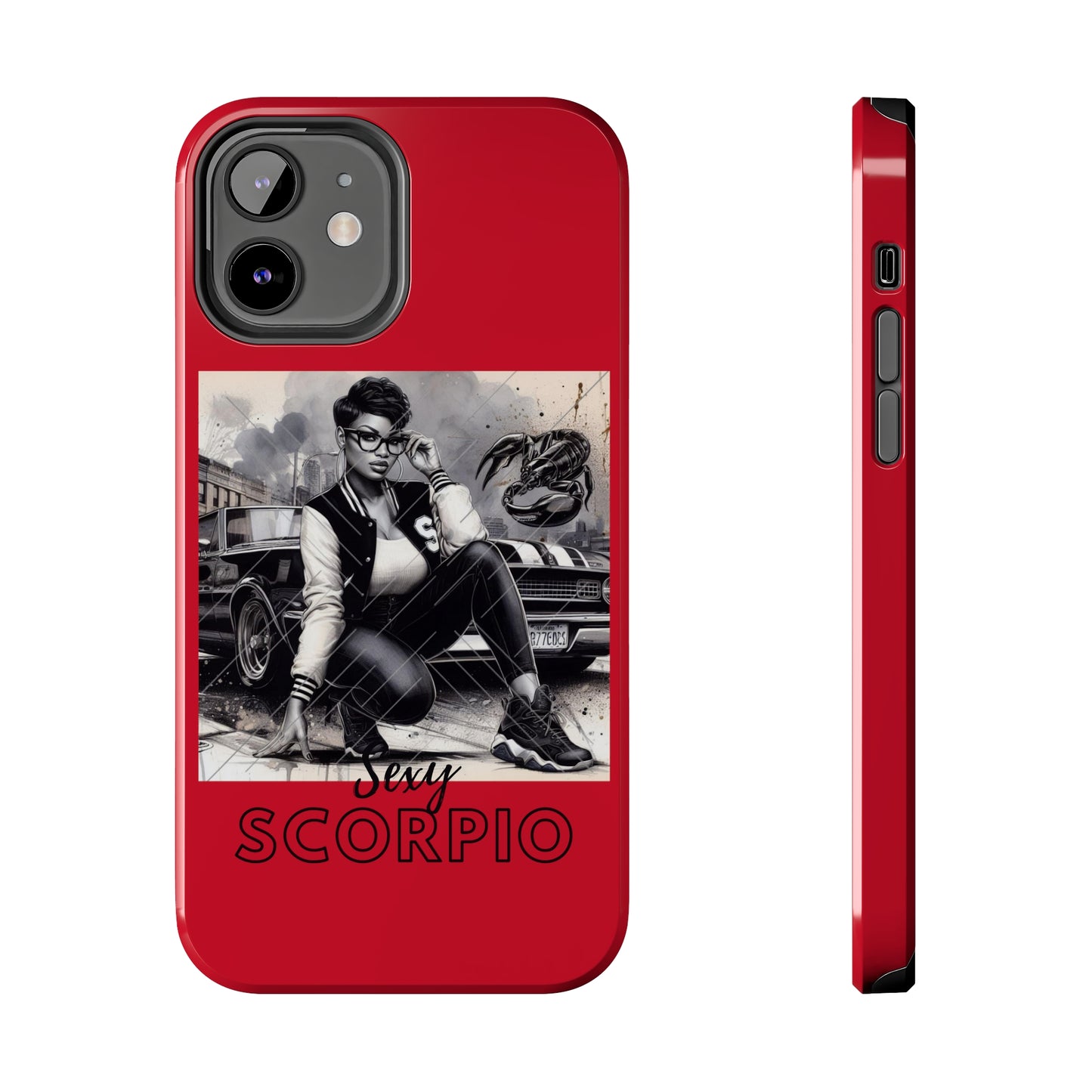 Scorpio Red Tough Phone Cases - Phone Case