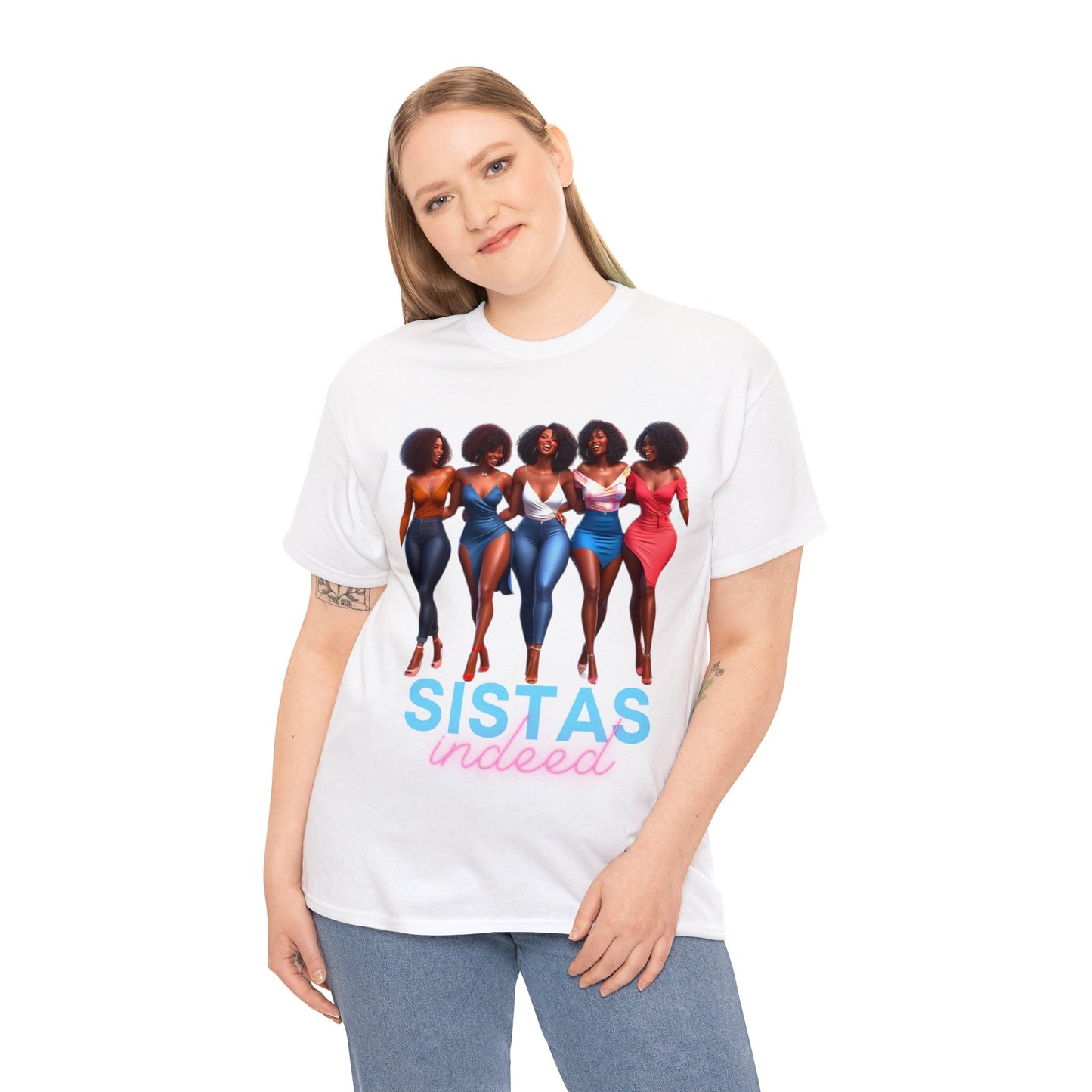 Sistas Indeed Unisex Heavy Cotton Tee - T-Shirt