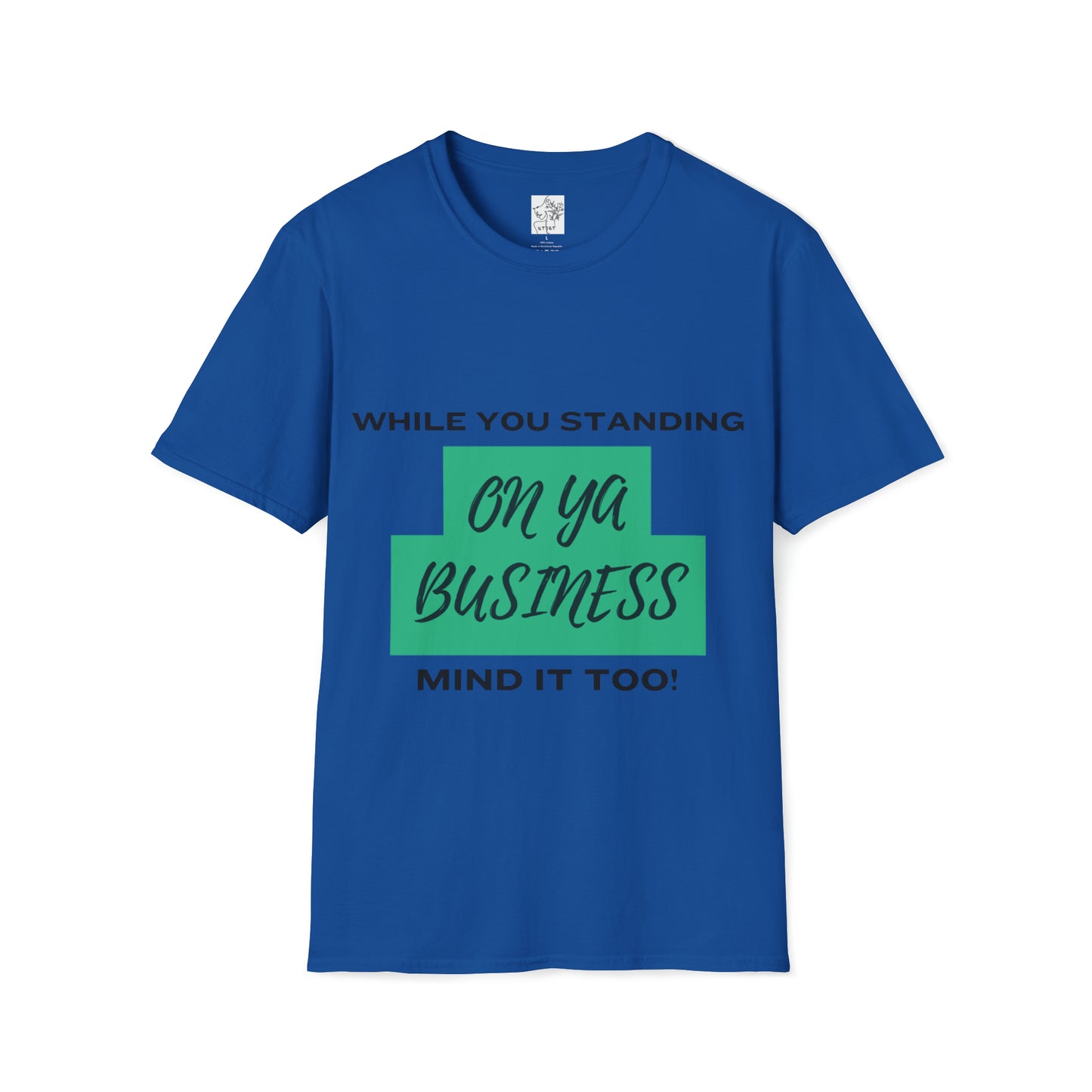 Mind a business Tee green - Royal / S - T-Shirt