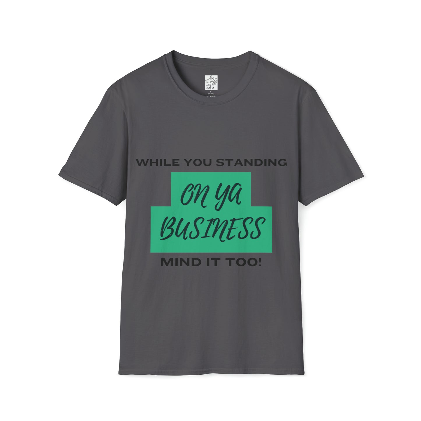 Mind a business Tee green - Charcoal / S - T-Shirt