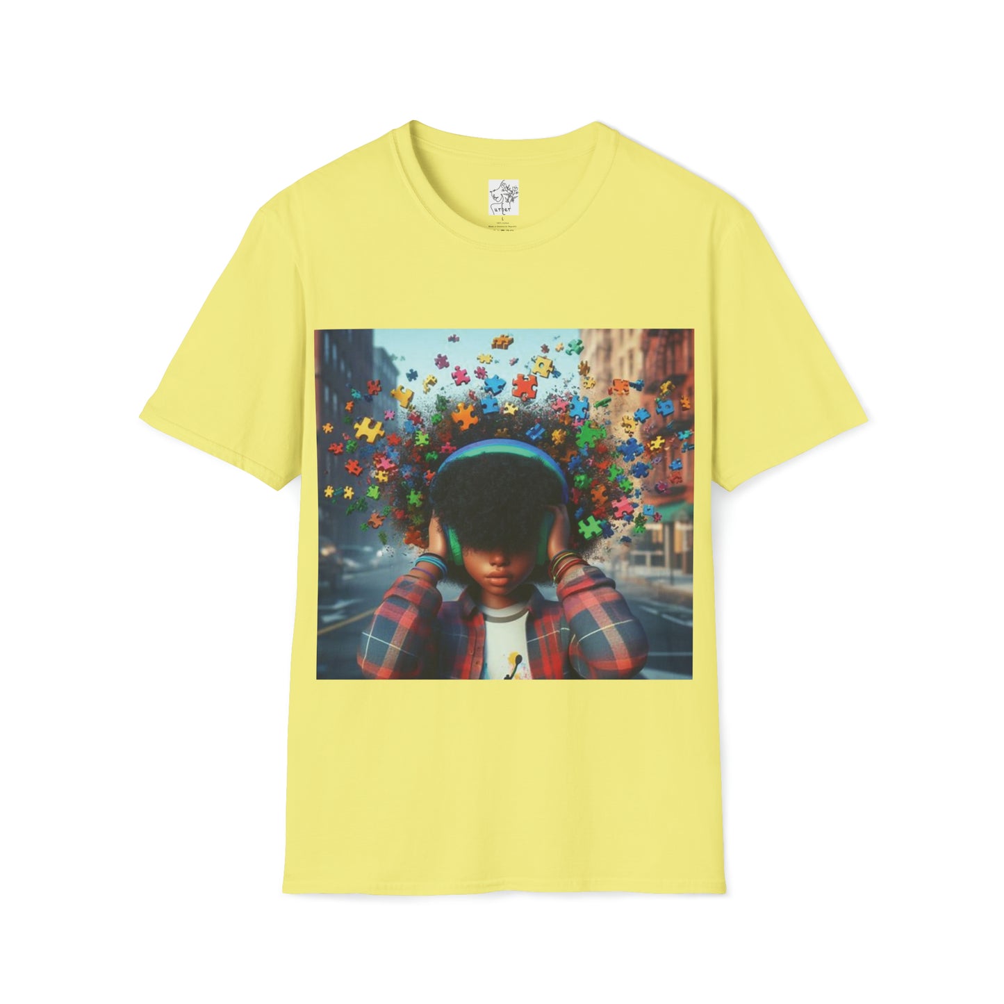 Autism Tee - Cornsilk / S - T-Shirt