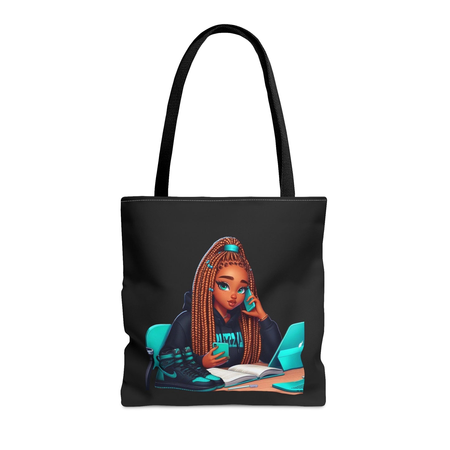 Tote Bag teal/blk - Medium - Bags