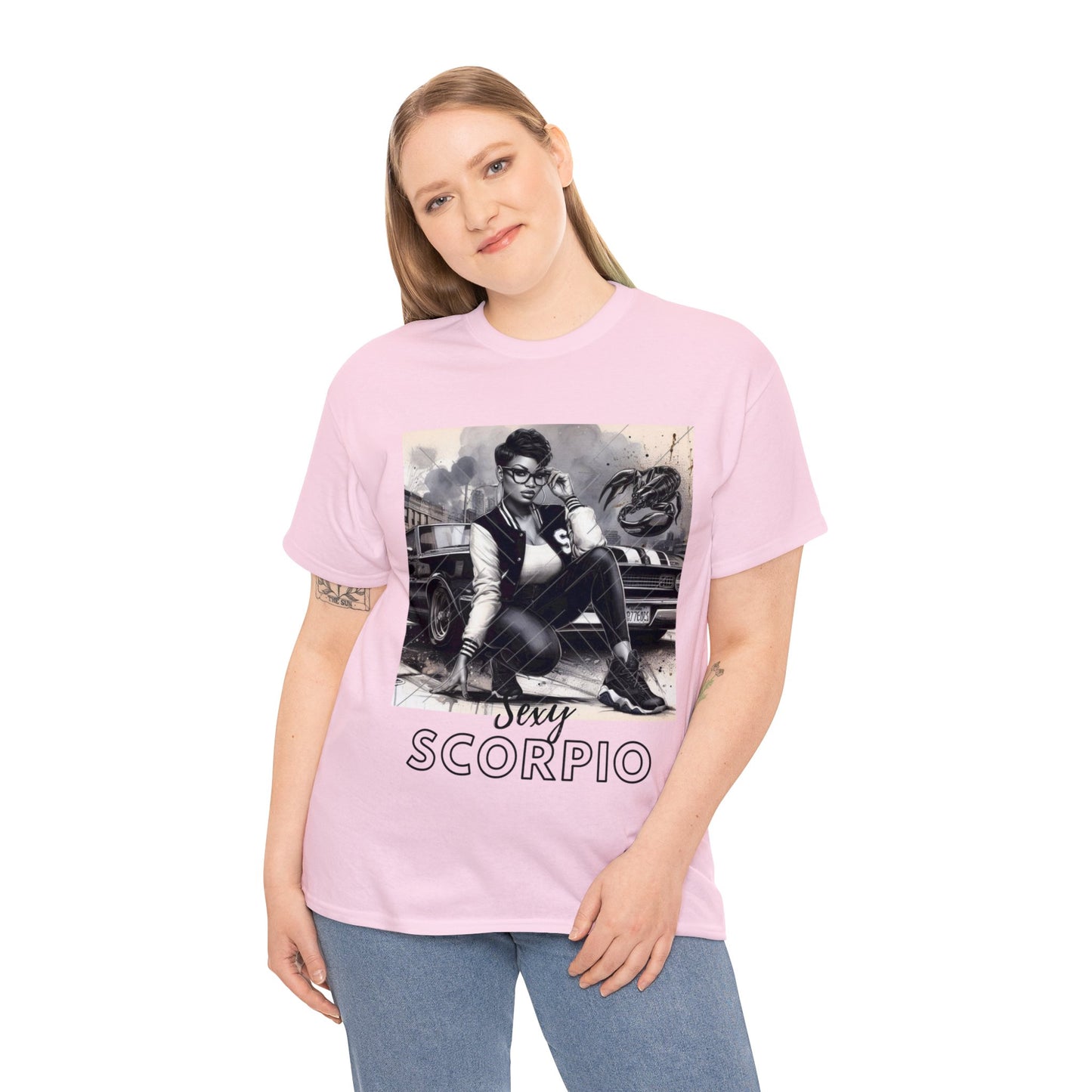 Sexy Scorpio Unisex Heavy Cotton Tee - T-Shirt